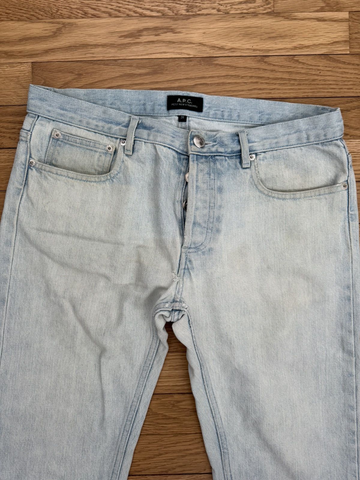 A.P.C. A.P.C. APC petite new standard light wash jeans Size US 31 - 1 Thumbnail