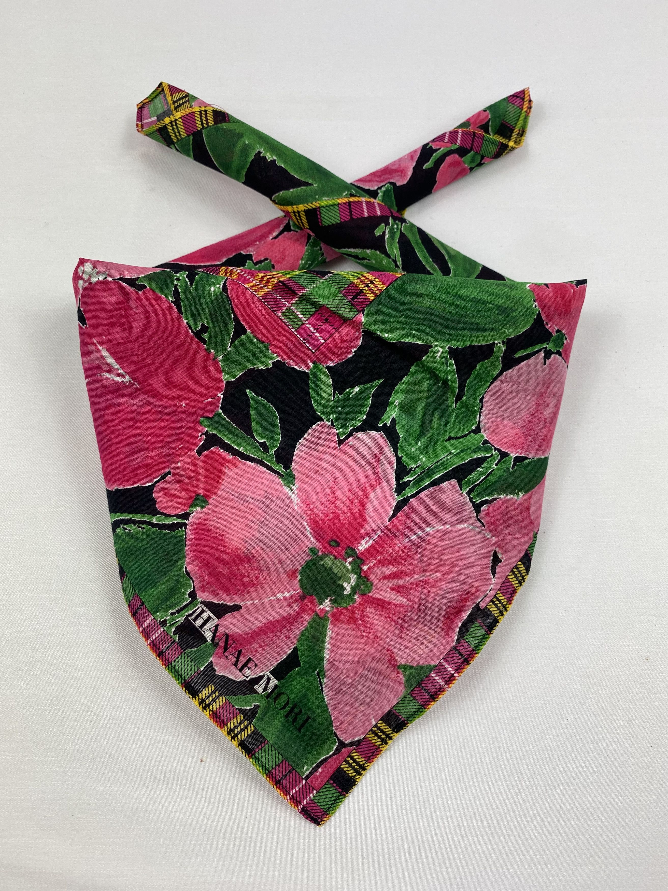 Hanae Mori × Japanese Brand × Vintage Hanae Mori Handkerchief / Bandana / Neckerchief Size ONE SIZE - 2 Thumbnail
