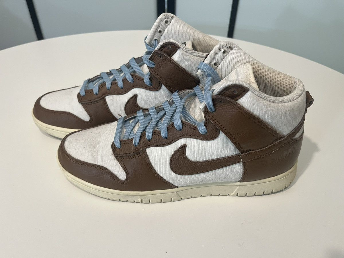Nike Nike Dunk High PRM Vintage Pecan/Sail – Size 12 Size US 12 / EU 45 - 3 Thumbnail