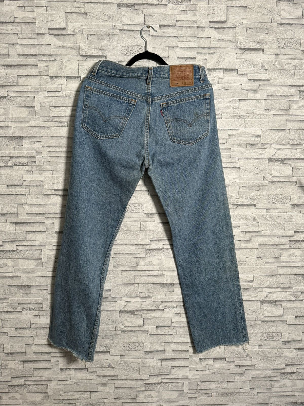Levi's Vintage Levi’s 501 Cropped Loafer Fit Jeans - W30 Size US 30 / EU 46 - 2 Thumbnail