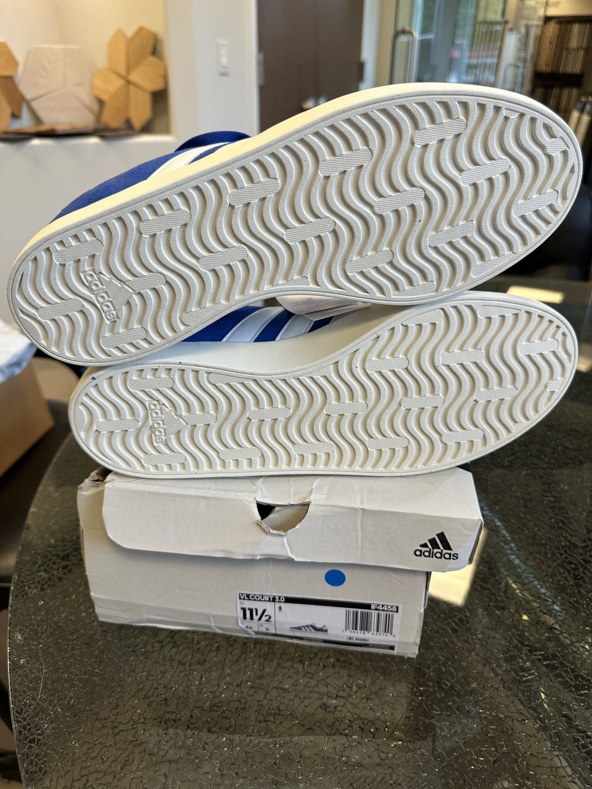 Adidas Size 11.5 - adidas VL Court 3.0 Royal Blue Size US 11.5 / EU 44-45 - 5 Thumbnail