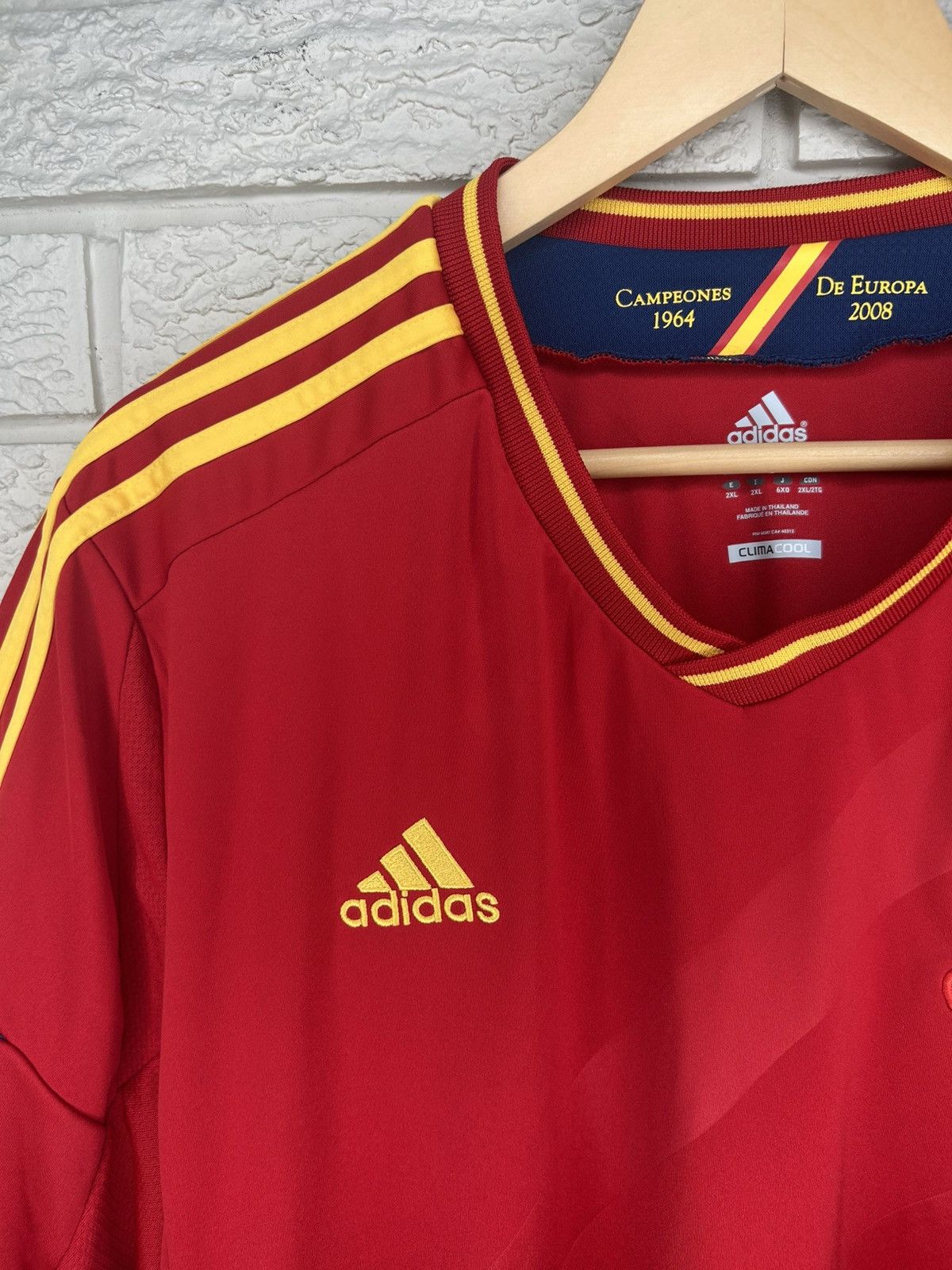 Adidas Adidas Spain National Team 2012 Home Jersey Size US XXL / EU 58 / 5 - 5 Thumbnail
