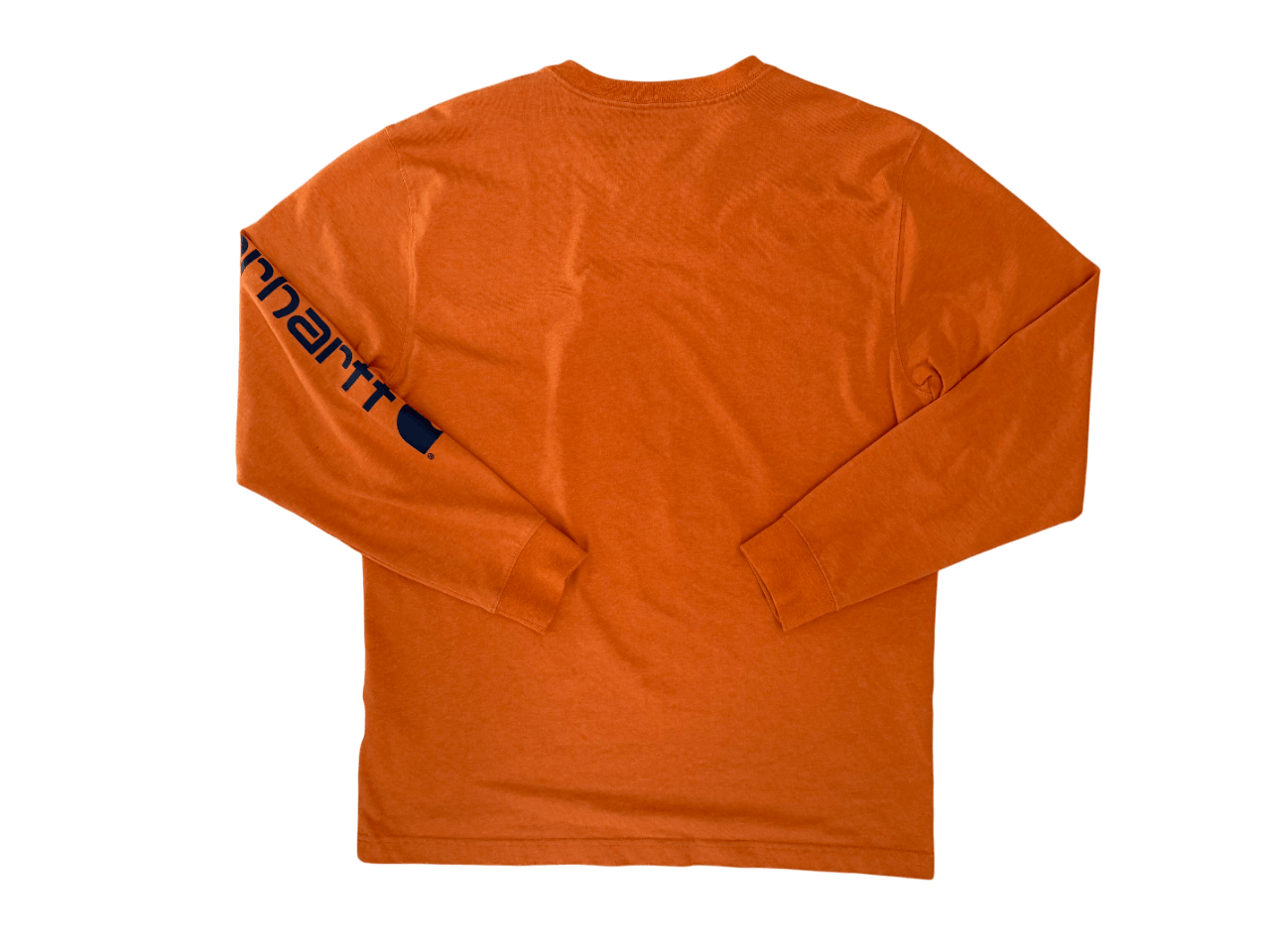 Carhartt Carhartt Burnt Orange Logo Shirt Size US M / EU 48-50 / 2 - 2 Thumbnail