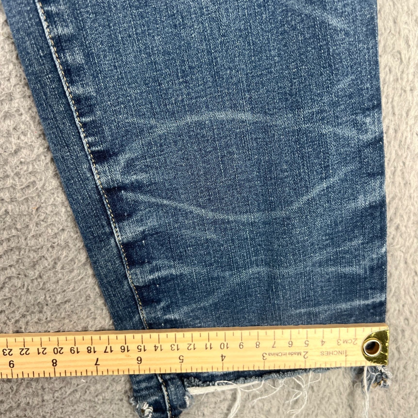 American Eagle Outfitters American Eagle Jeans Mens 32X30 Blue Distressed Actual Slim Flex 4 Size US 32 / EU 48 - 4 Thumbnail