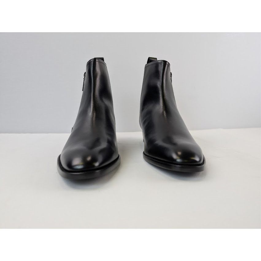 Saint Laurent Paris o1rshd1 Leather Shezan Wyatt 30 Chelsea Boots in Nero Size US 10.5 / EU 43-44 - 10 Thumbnail