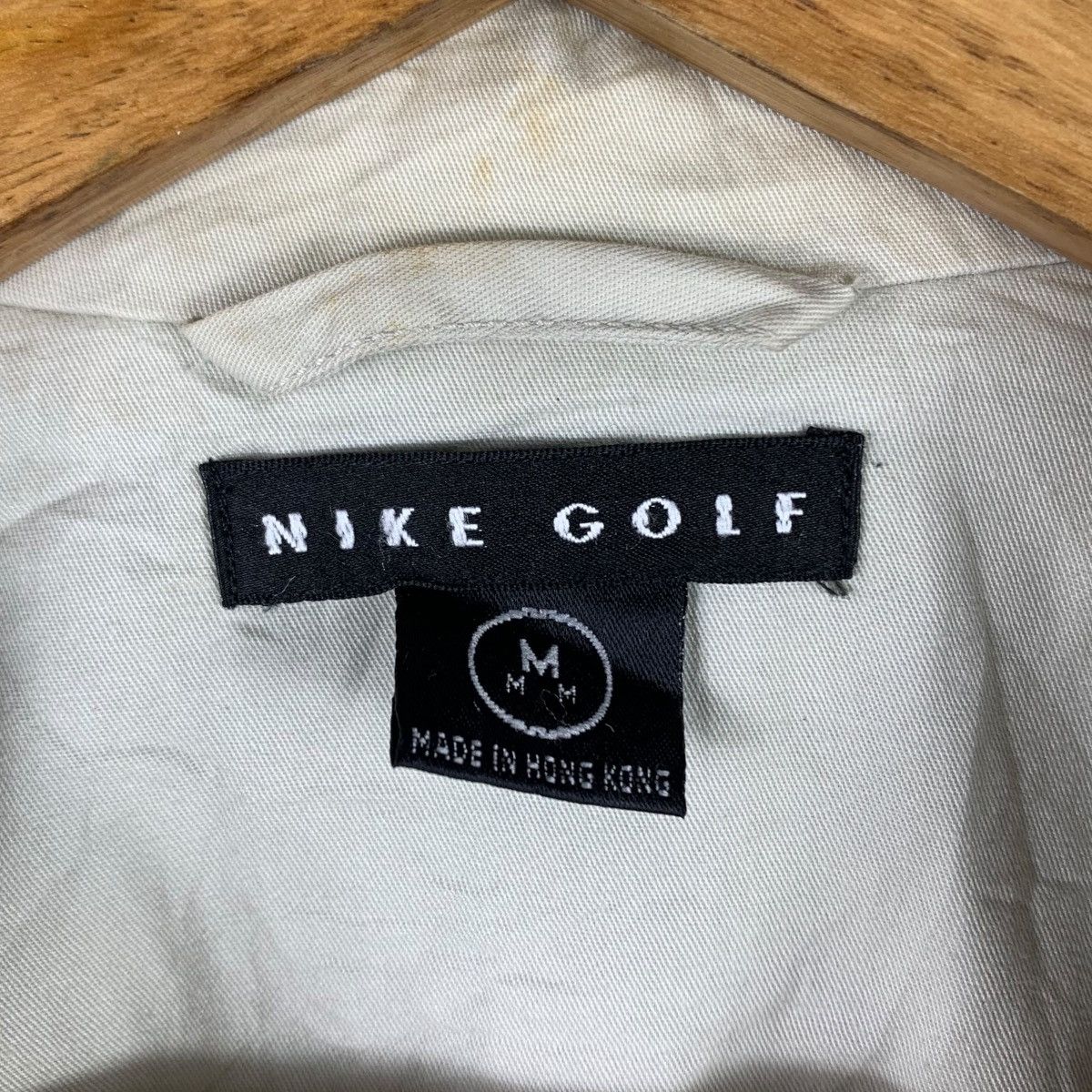 Nike NIKE GOLF SWOOSH White Bomber Jacket Size US M / EU 48-50 / 2 - 8 Thumbnail