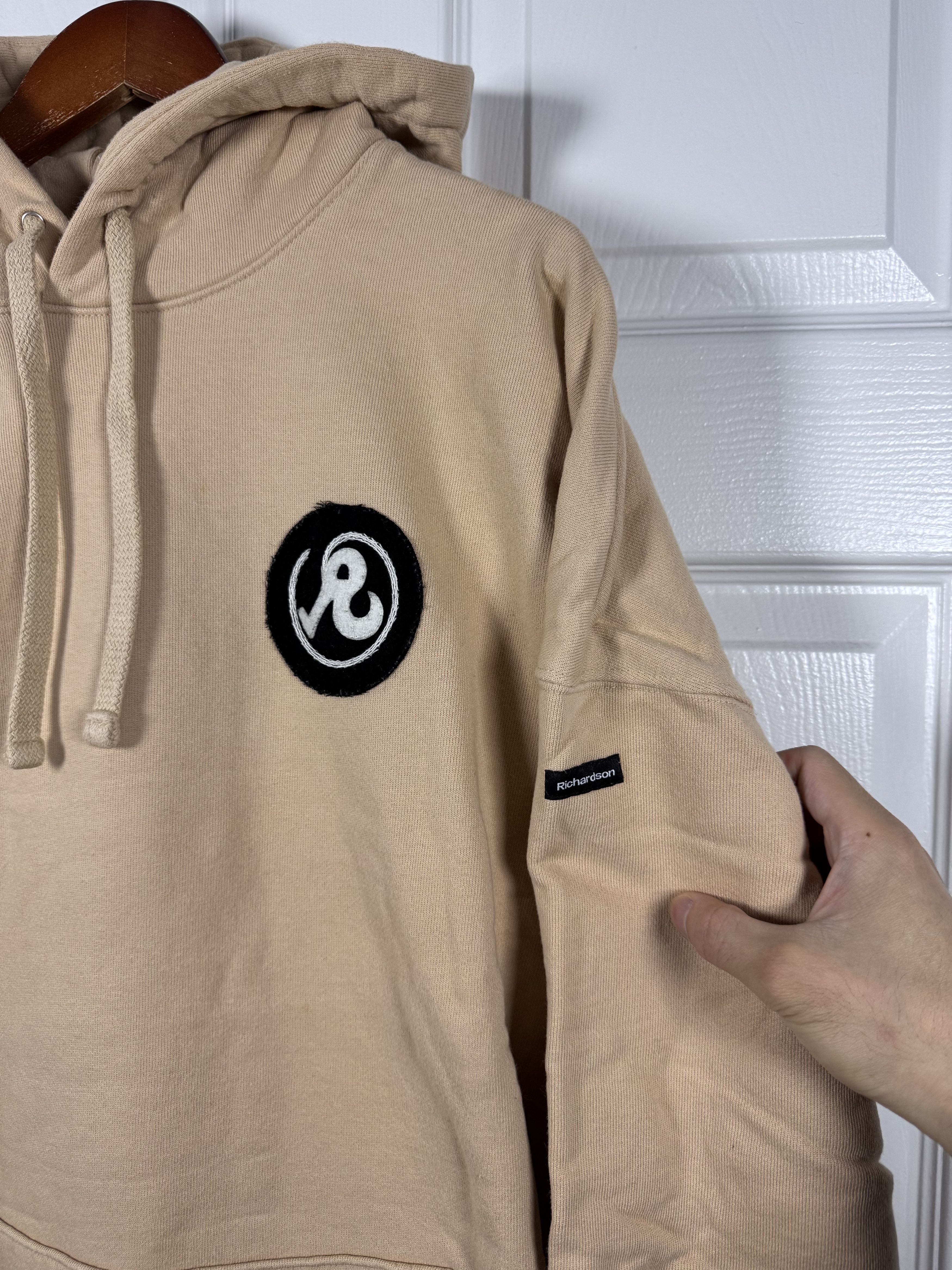 Richardson Richardson Hardware R Glyph Hoodie Large Beige Size US L / EU 52-54 / 3 - 2 Thumbnail
