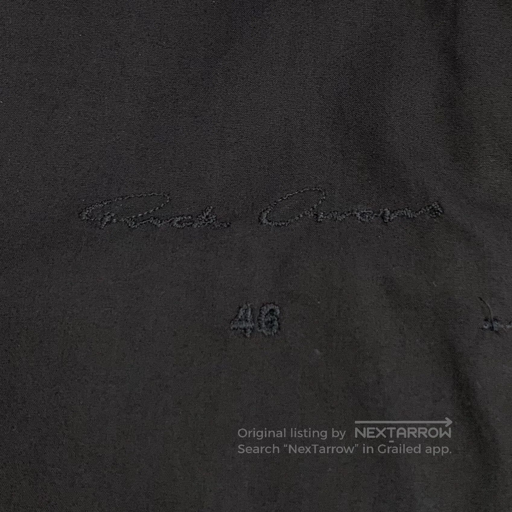 Rick Owens Rick Owens Black Wool Collared Single-Breasted Long-Sleeve Size US S / EU 44-46 / 1 - 5 Thumbnail