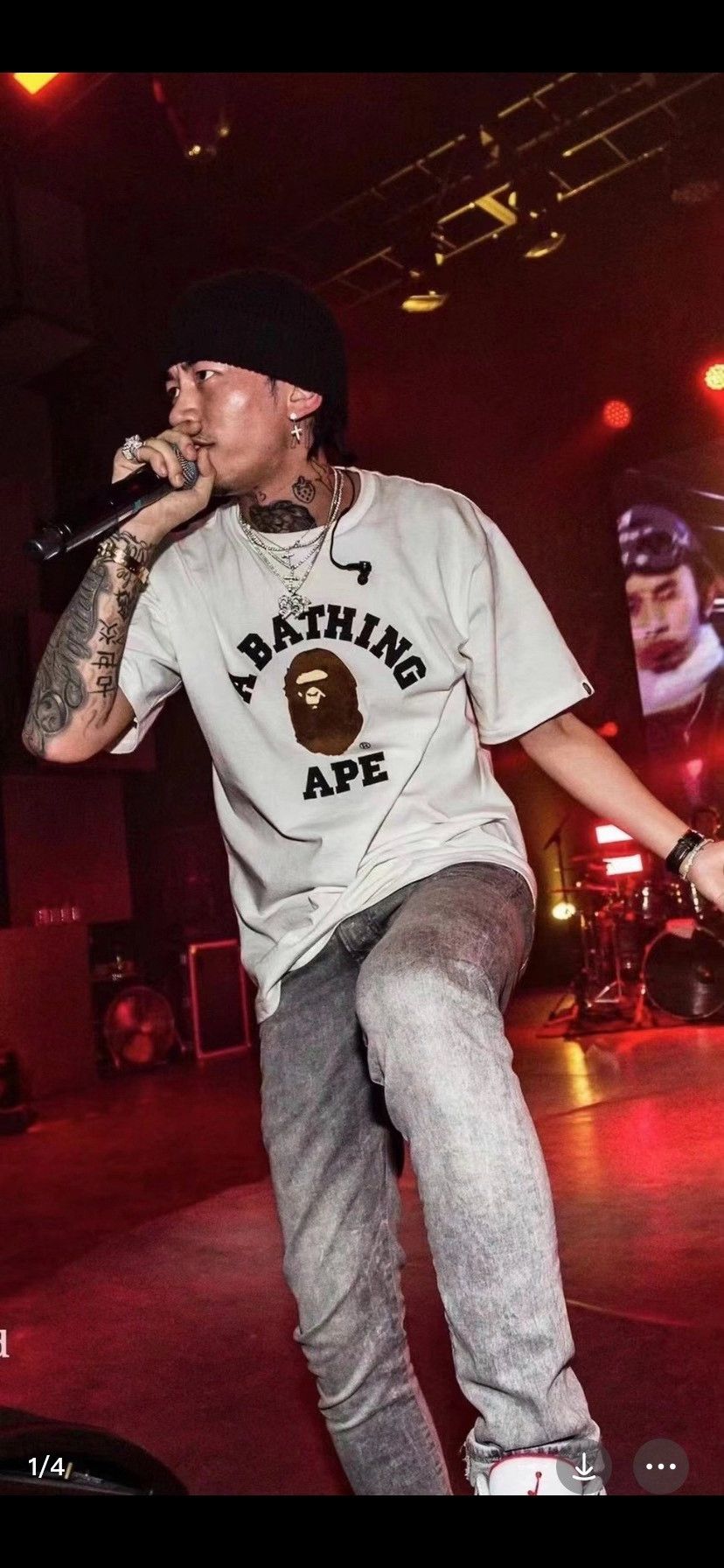 Bape Bape Ape Head T-Shirt S Men Size US S / EU 44-46 / 1 - 1 Thumbnail