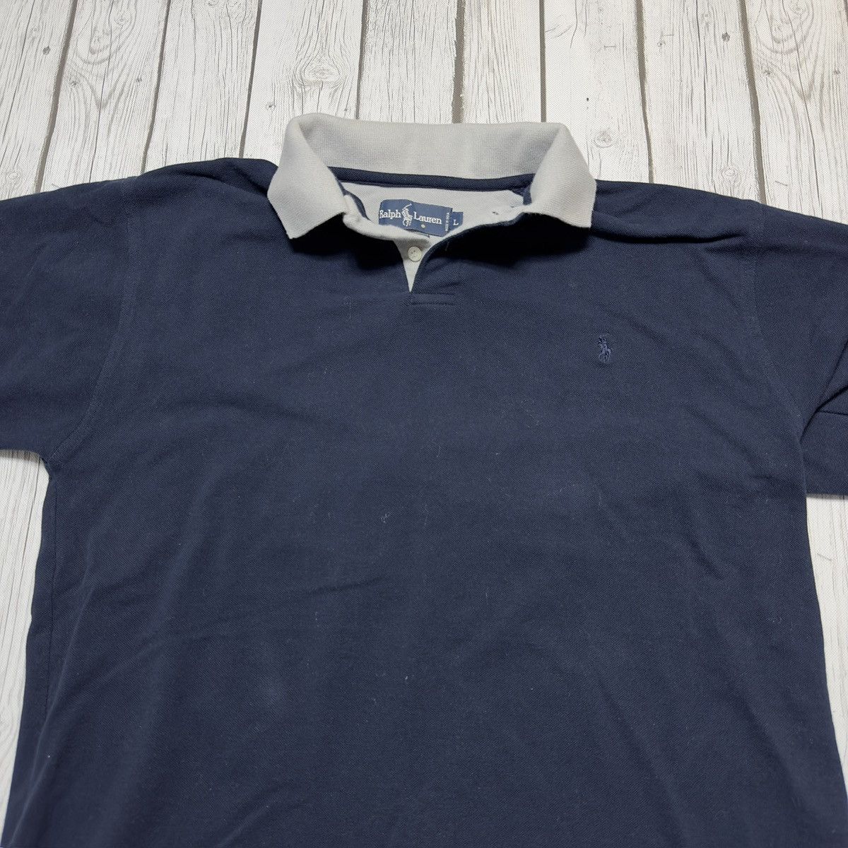 Ralph Lauren × Vintage Vintage Ralph Lauren Blaire polo shirt Size US L / EU 52-54 / 3 - 3 Thumbnail