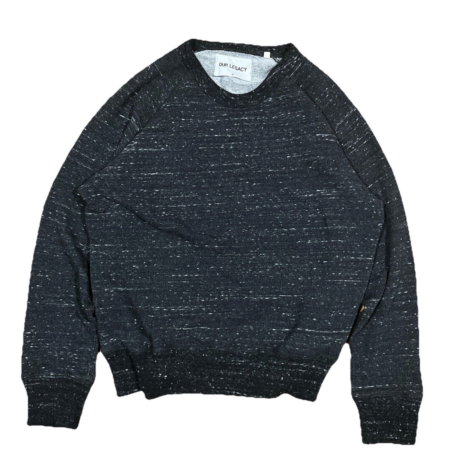 Our Legacy Our Legacy Grey Buclé Sweatshirt Size 46 Casual Crewneck Size US S / EU 44-46 / 1 - 1 Thumbnail