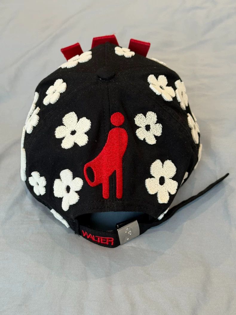 Walter Van Beirendonck walter van beirendonck Versace Small Flower Baseball Cap Size ONE SIZE - 3 Thumbnail