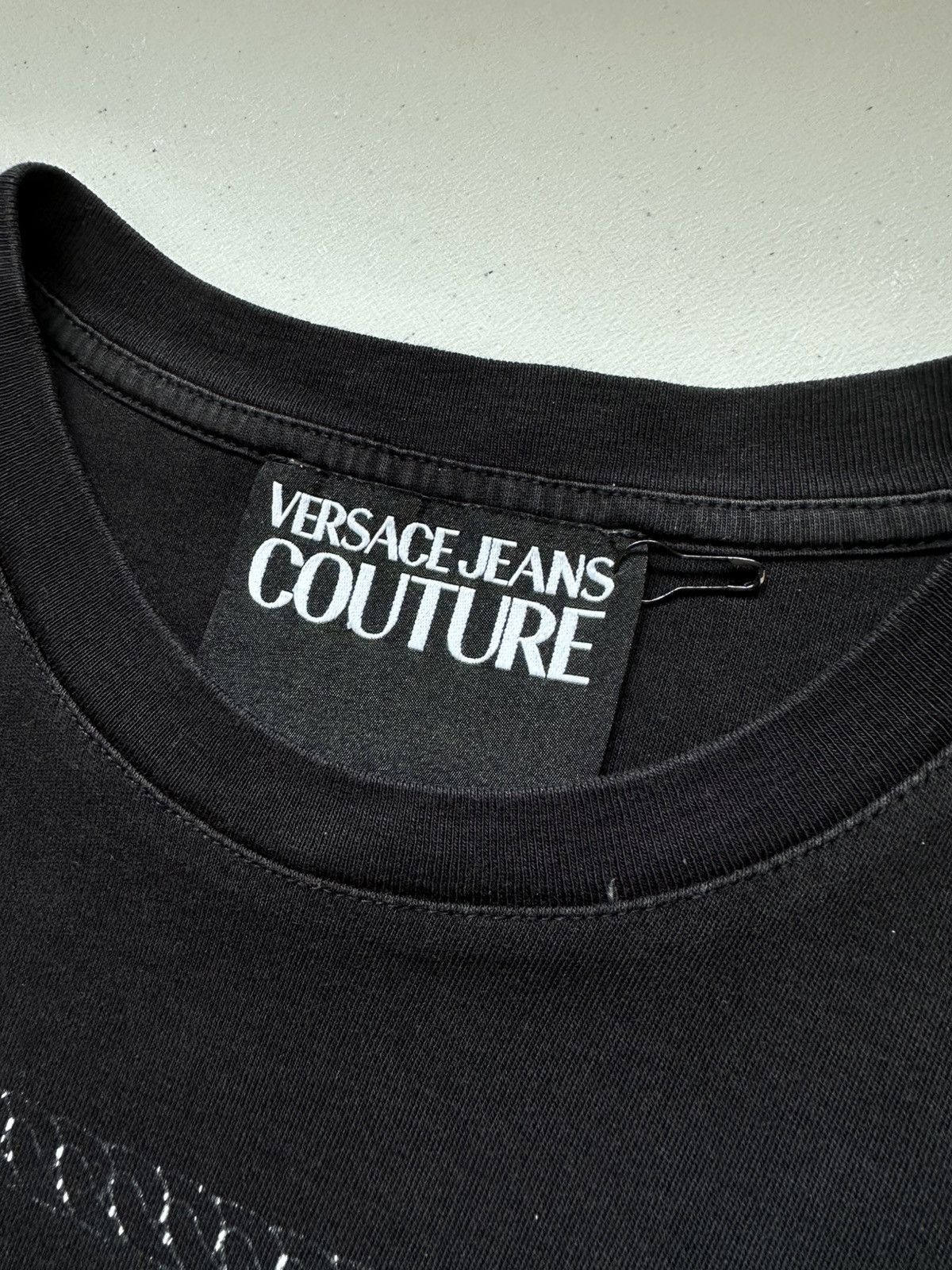 Versace Jeans Couture Versace Jeans Couture Box Logo Tee Oversized Size US XS / EU 42 / 0 - 7 Thumbnail