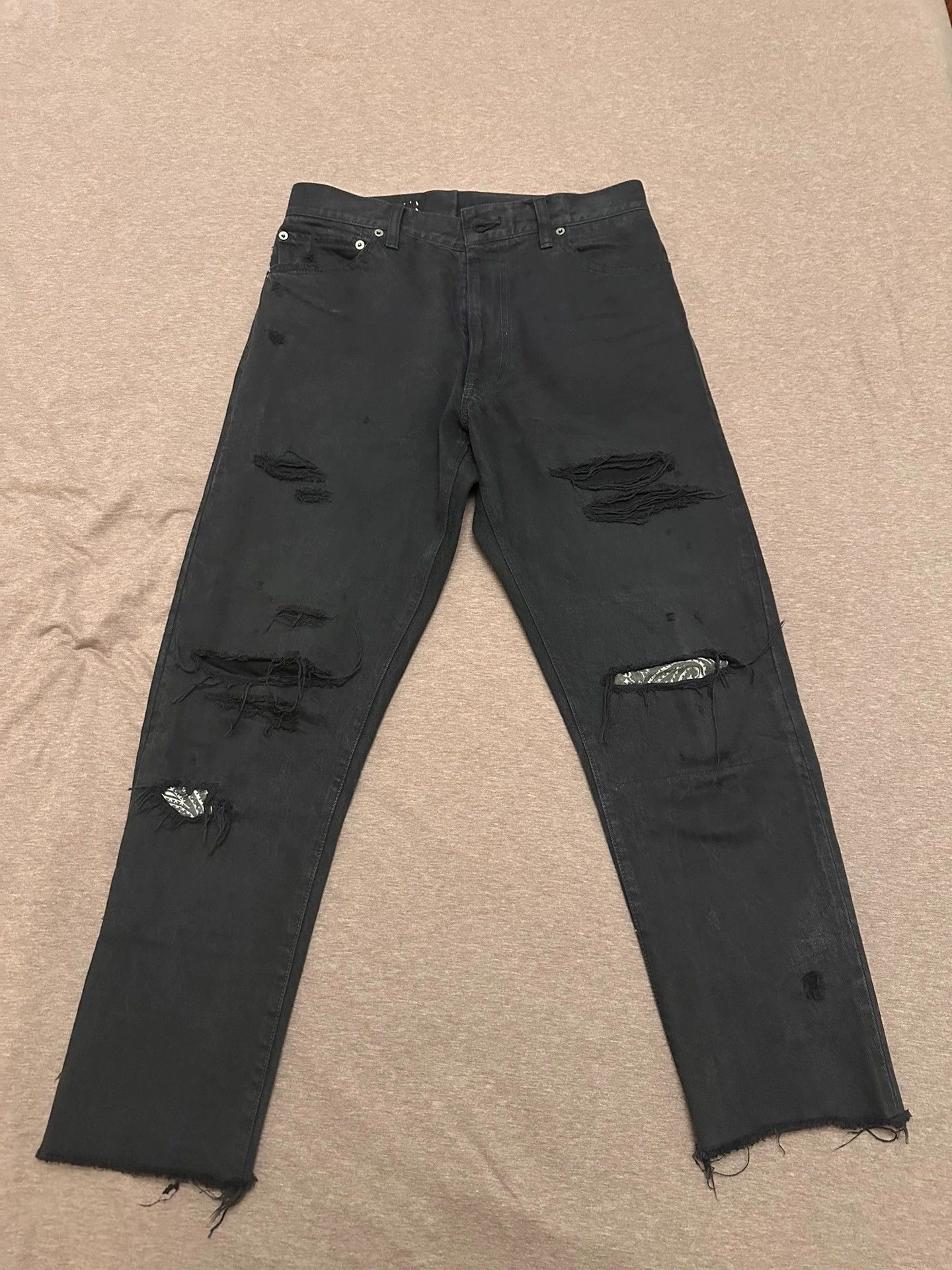 Visvim Visvim 23SS ICT JOURNEYMAN PANTS CMYK BLK TACKED | Grailed