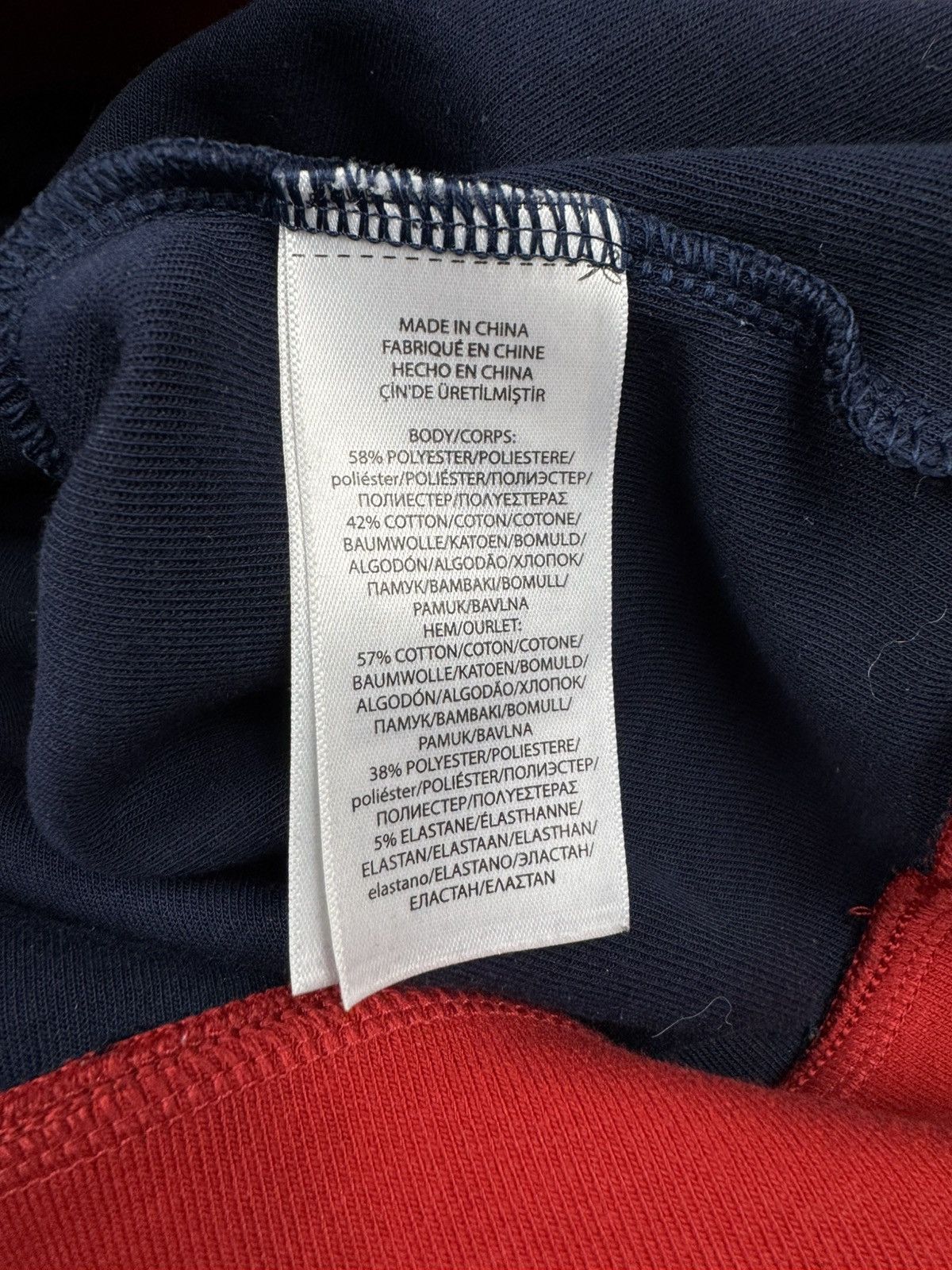 Polo Ralph Lauren × Vintage Rare Vintage 00s Hi Tech Polo Ralph Lauren pocket sweatshirt Size US S / EU 44-46 / 1 - 11 Thumbnail