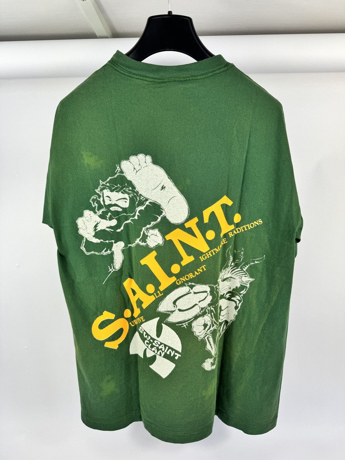 Saint Michael DOLLAR PRINT T-SHIRT Size US L / EU 52-54 / 3 - 2 Thumbnail