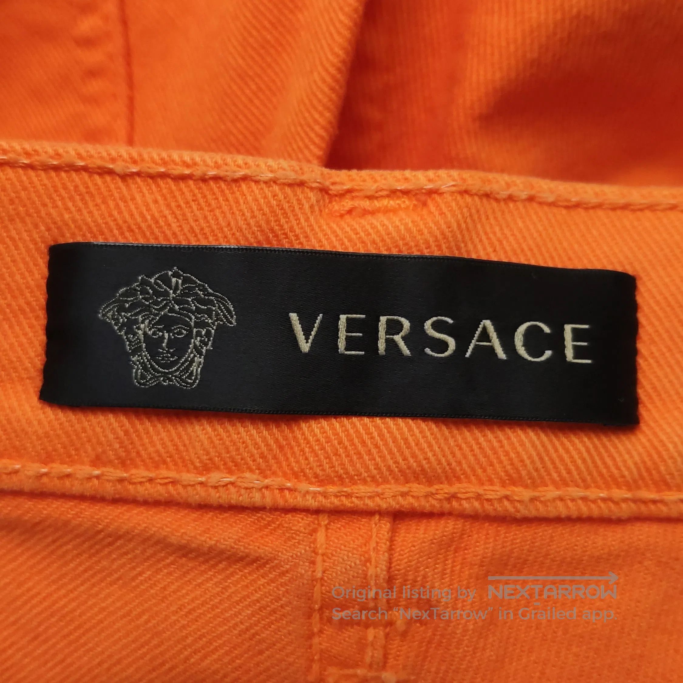 Versace Versace Cotton Medusa Head Pants Size L. Size US 35 - 6 Thumbnail