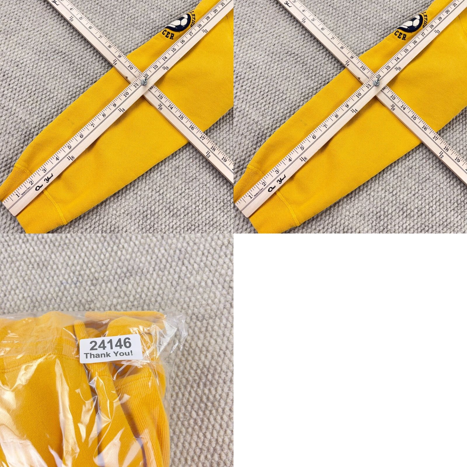 Abercrombie & Fitch Abercrombie & Fitch Sweatshirt Mens XL Yellow Crewneck VTG Size US XL / EU 56 / 4 - 10 Thumbnail