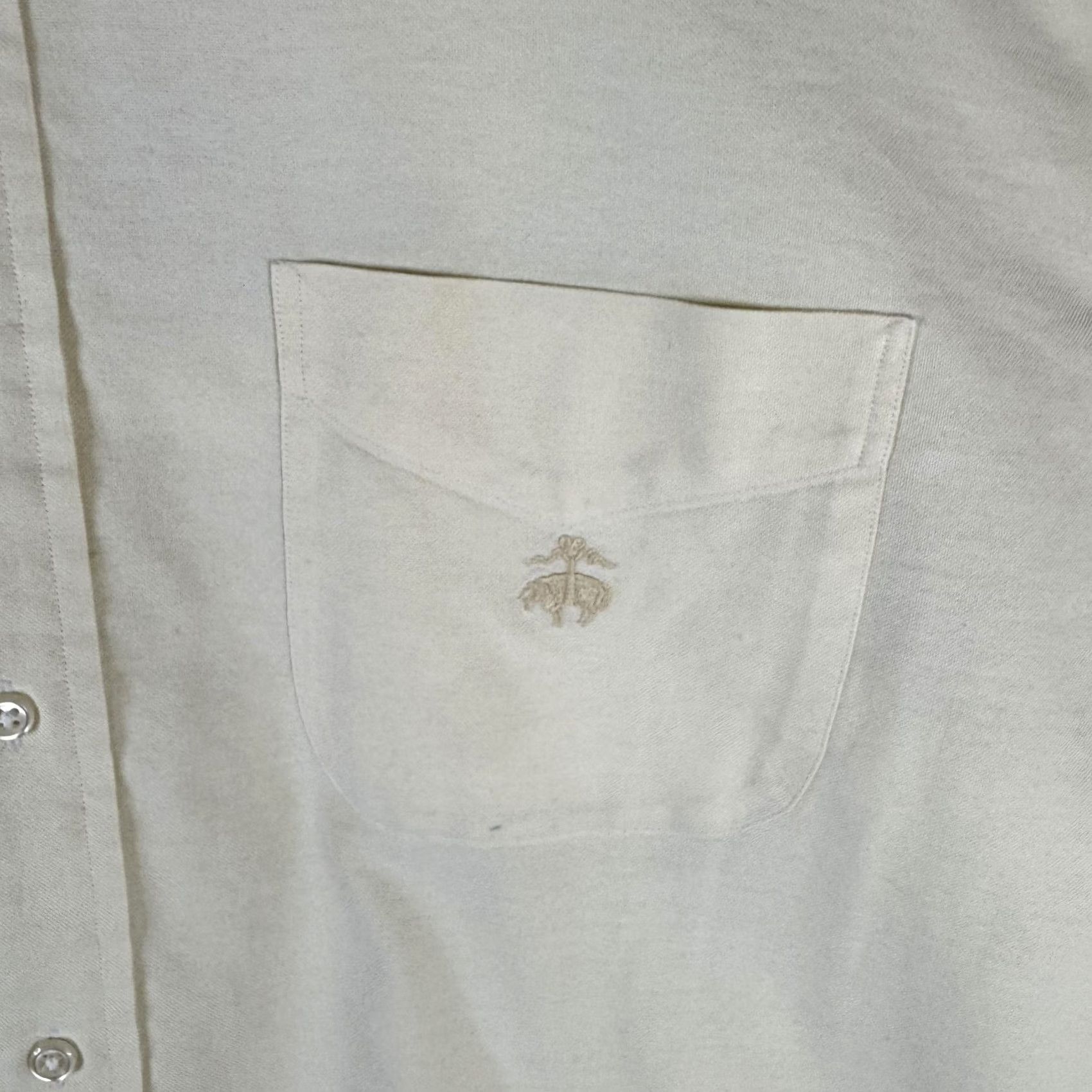Brooks Brothers Brooks Brothers Shirt Mens XL Yellow Solid Cotton Button Down Sport Casual Size US XL / EU 56 / 4 - 6 Thumbnail