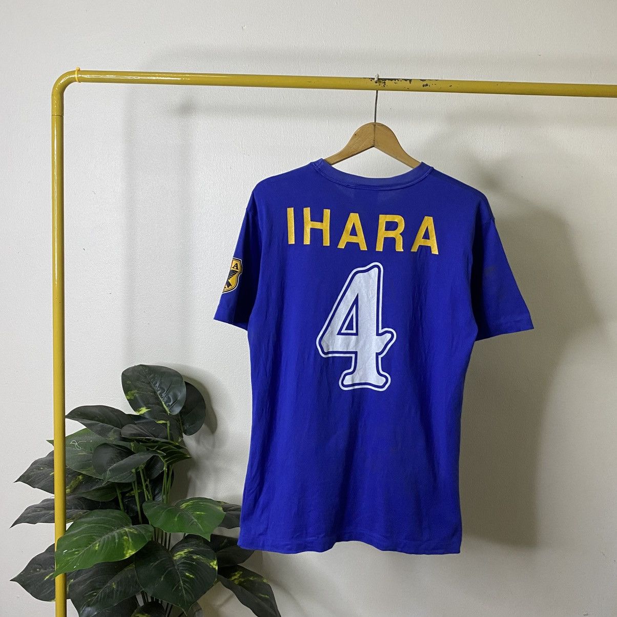 Vintage 1998 Japan National Football Team Ihara Nameset T Shirt Size US M / EU 48-50 / 2 - 1 Thumbnail