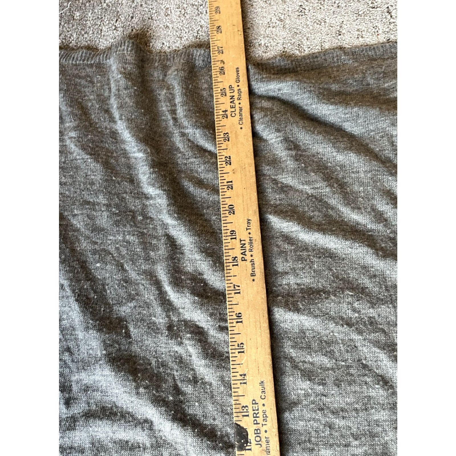 H&M H&M Womens Sweater Shirt Adult XS/S Gray Short Sleeve Knit Pullover Cotton Blend EUC 90s/60s Style Womens Size XS / US 0-2 / IT 36-38 - 6 Thumbnail