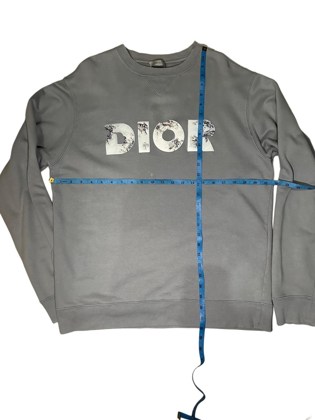 Dior Dior Daniel Arsham 3D Logo Crewneck Size US L / EU 52-54 / 3 - 8 Thumbnail