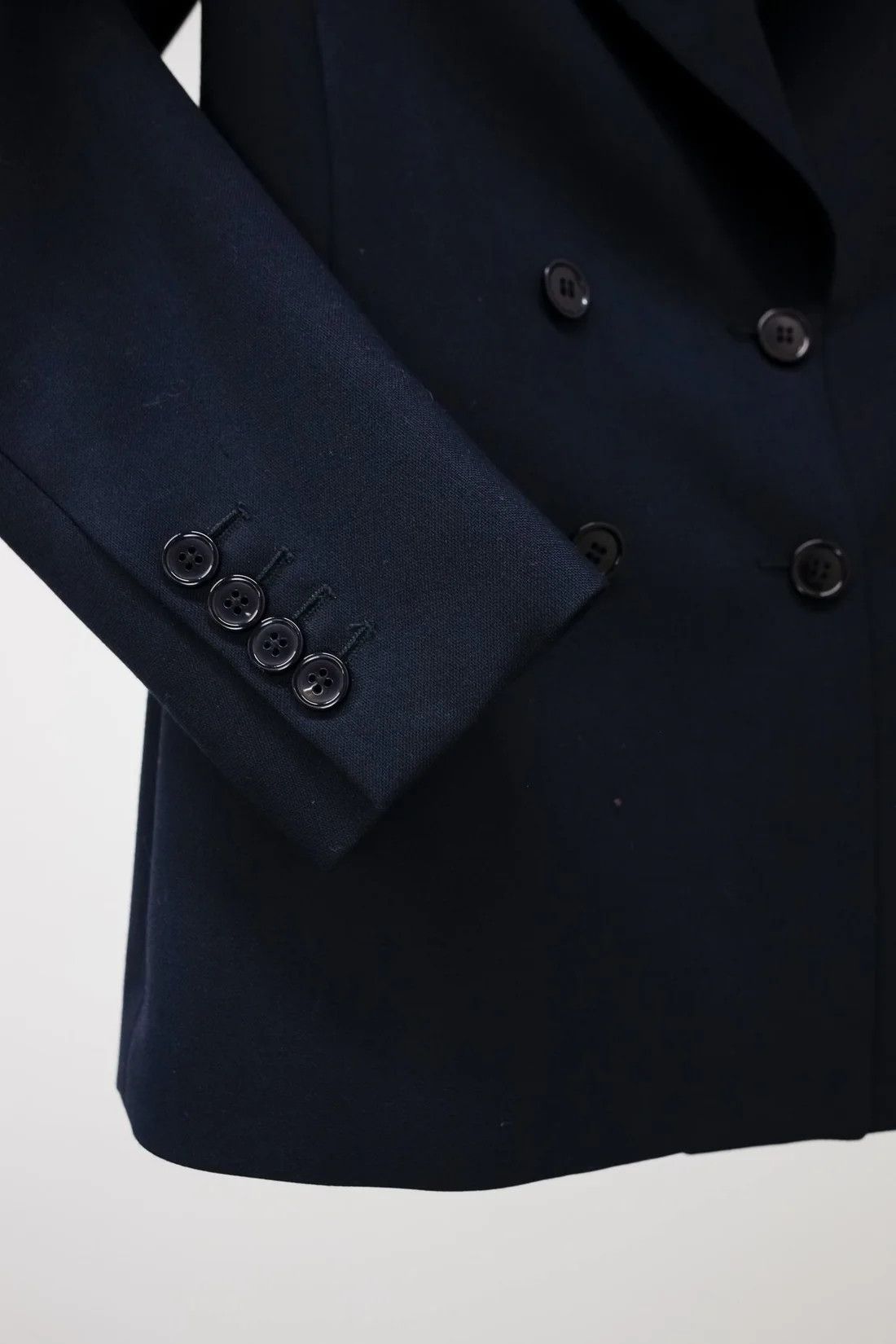 Dries Van Noten Dries Van Noten Double Breasted Wool Blazer Size XS / US 0-2 / IT 36-38 - 6 Thumbnail