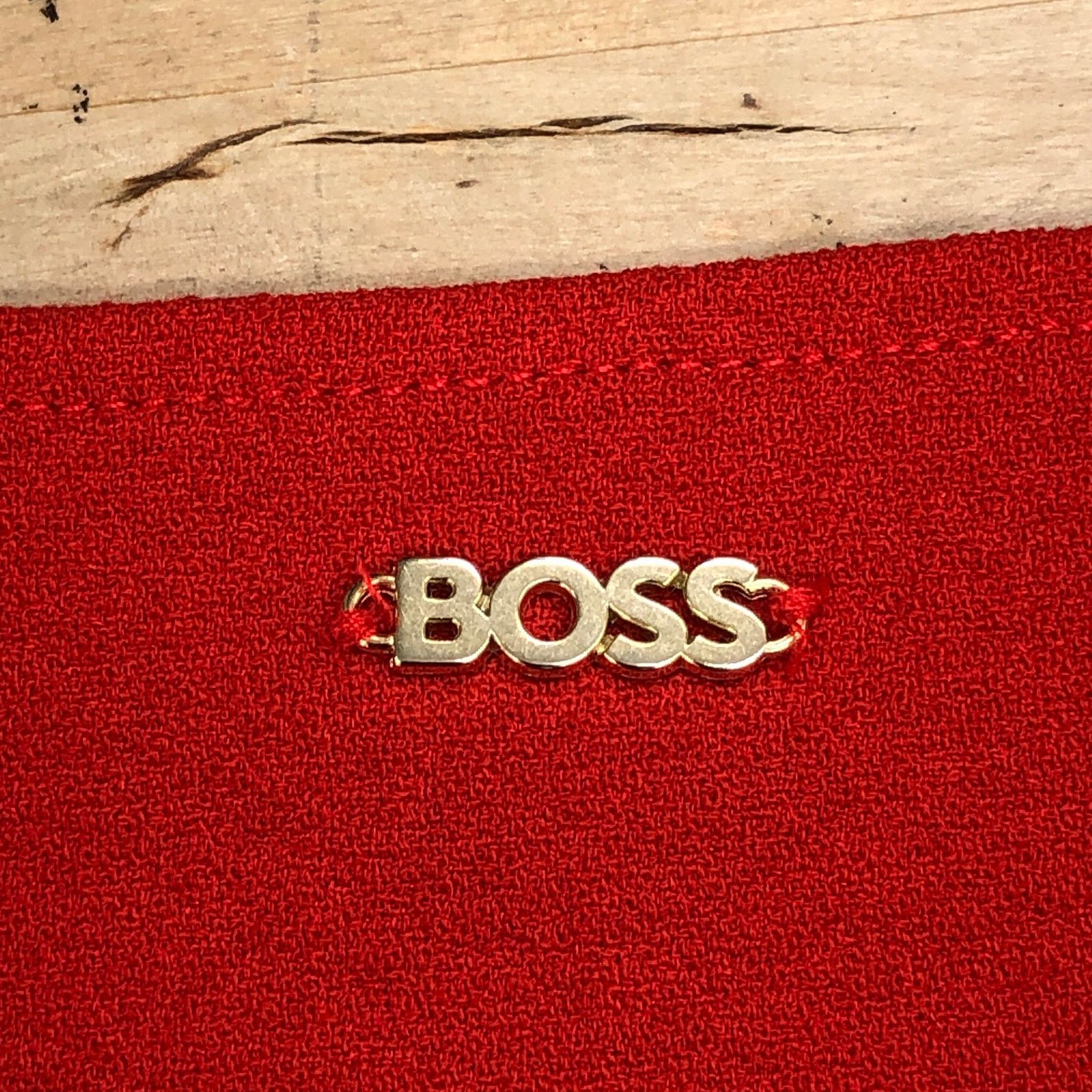 Hugo Boss Hugo Boss Size 8 Top Blouse Boat Neck Recent *TINY FLAW Size M / US 6-8 / IT 42-44 - 14 Thumbnail