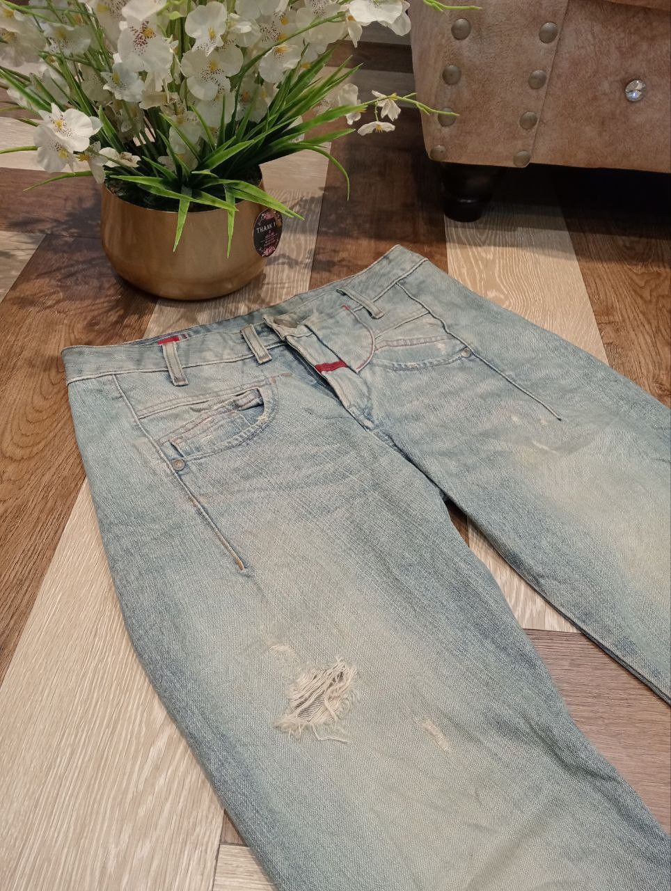 Marithe + Francois Girbaud LE JEAN DE MARITHE FRANCOIS GIRBAUD CURVE JEANS Size US 32 / EU 48 - 4 Thumbnail