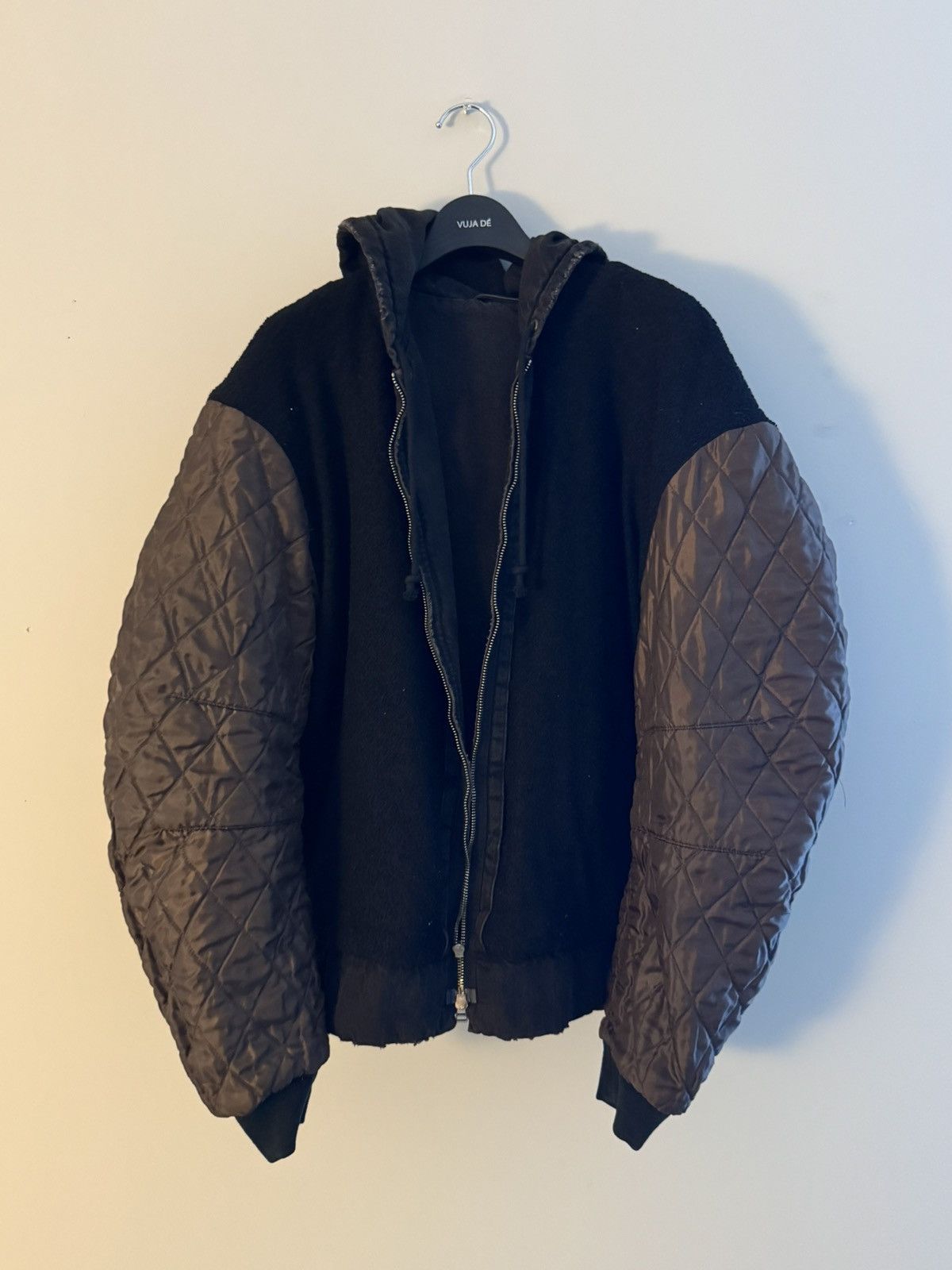 Vuja De Vuja De Lennon Hooded Denim Jacket Size US M / EU 48-50 / 2 - 6 Thumbnail