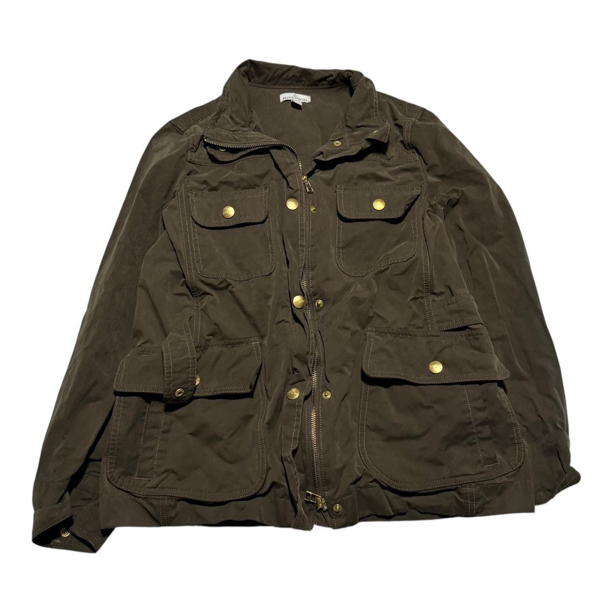 L.L. Bean L.L. Bean Signature Brown Full Zip Jacket Women's Small Size S / US 4 / IT 40 - 1 Thumbnail