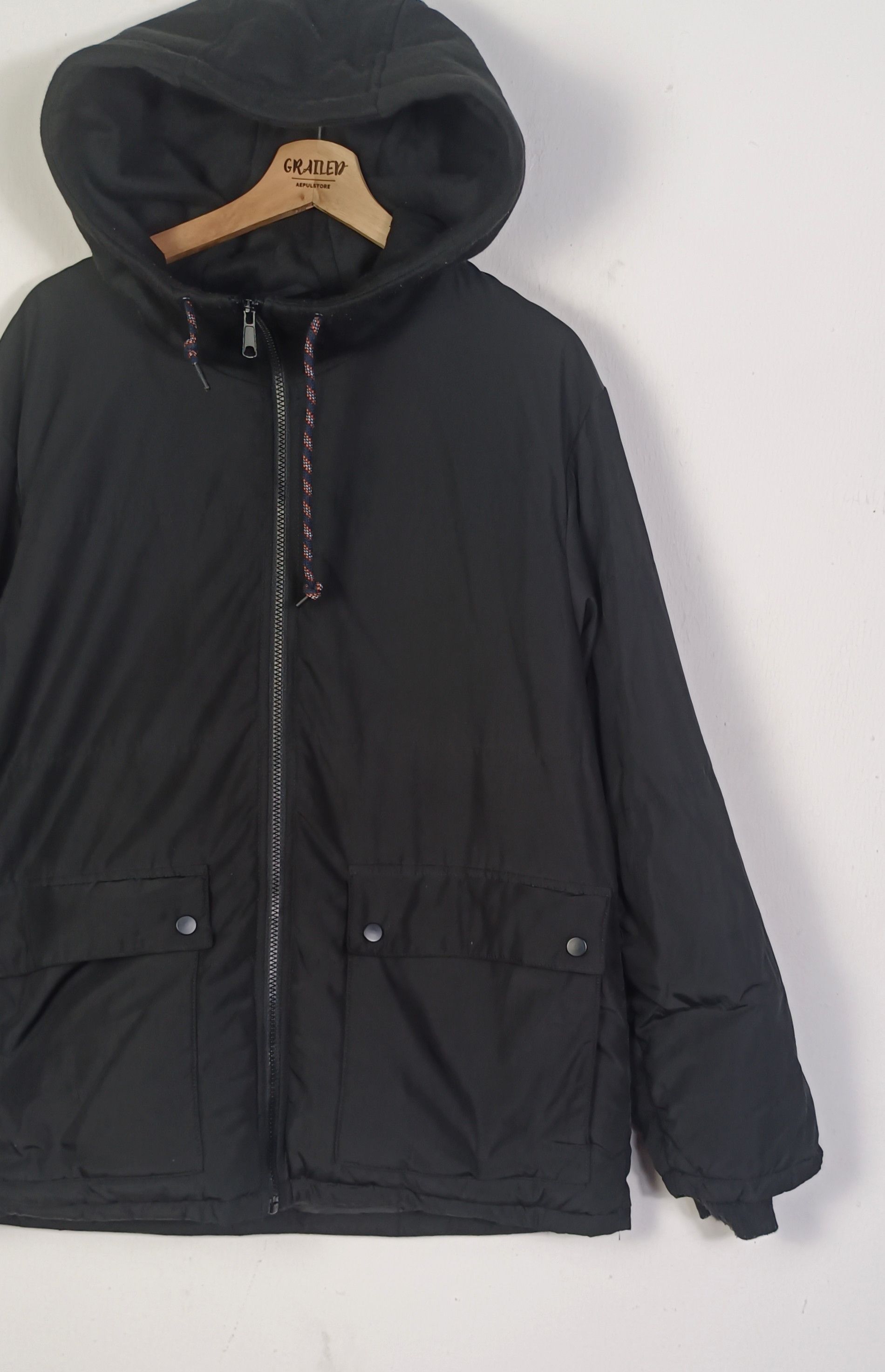 Japanese Brand × Uniqlo Uniqlo GU Puffer Black Jacket Size US L / EU 52-54 / 3 - 5 Thumbnail