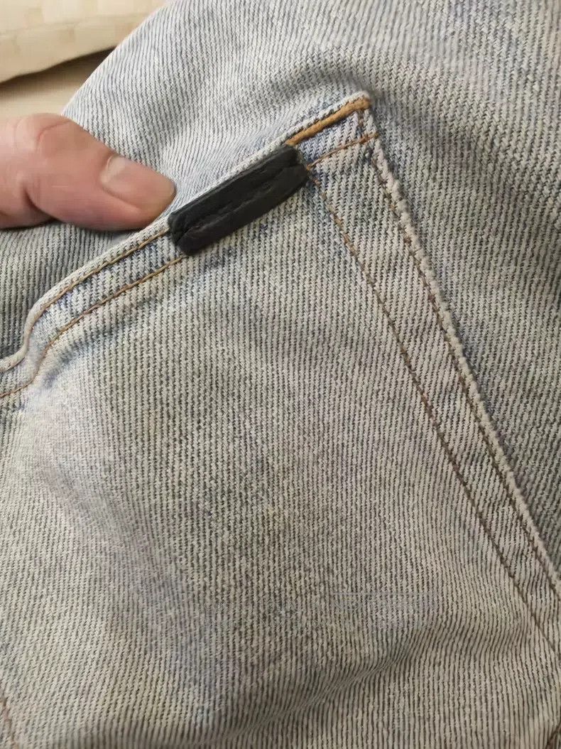 Saint Laurent Paris Saint Laurent Paris Natural washed Korean denim pants i Size US 31 - 5 Thumbnail
