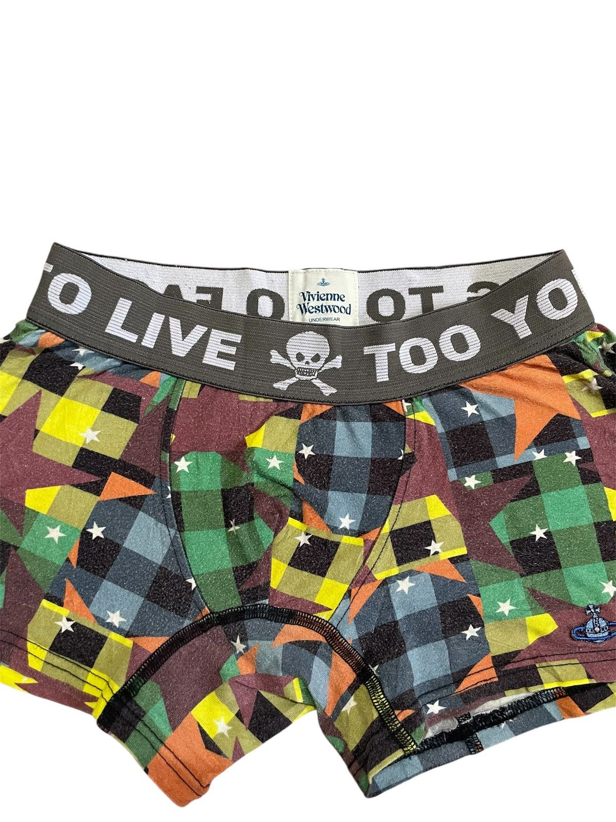 Vivienne Westwood Vivienne Westwood Boxer Underwear Small patchwork multicolor Size 28 - 4 Thumbnail