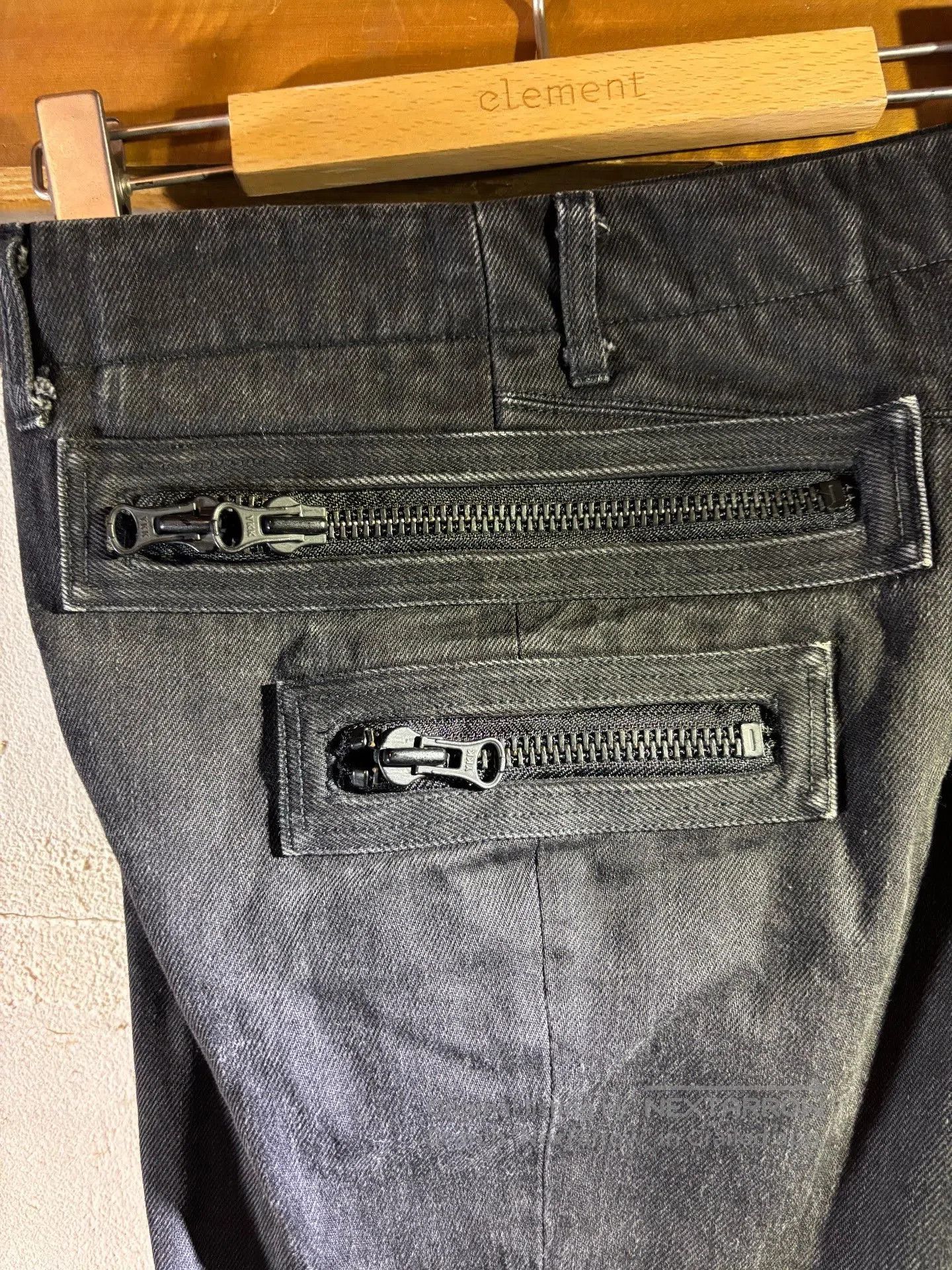 Tete Homme HALB 2008 Runway Zipper Jeans. Size US 34 / EU 50 - 5 Thumbnail