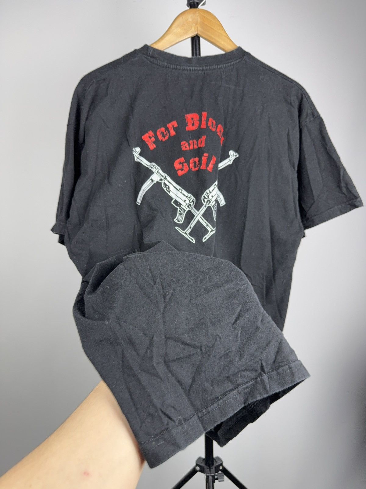 Band Tees Vintage 90s Hate Core Flame Graphic Punk Metal T-Shirt XL Size US XL / EU 56 / 4 - 17 Thumbnail