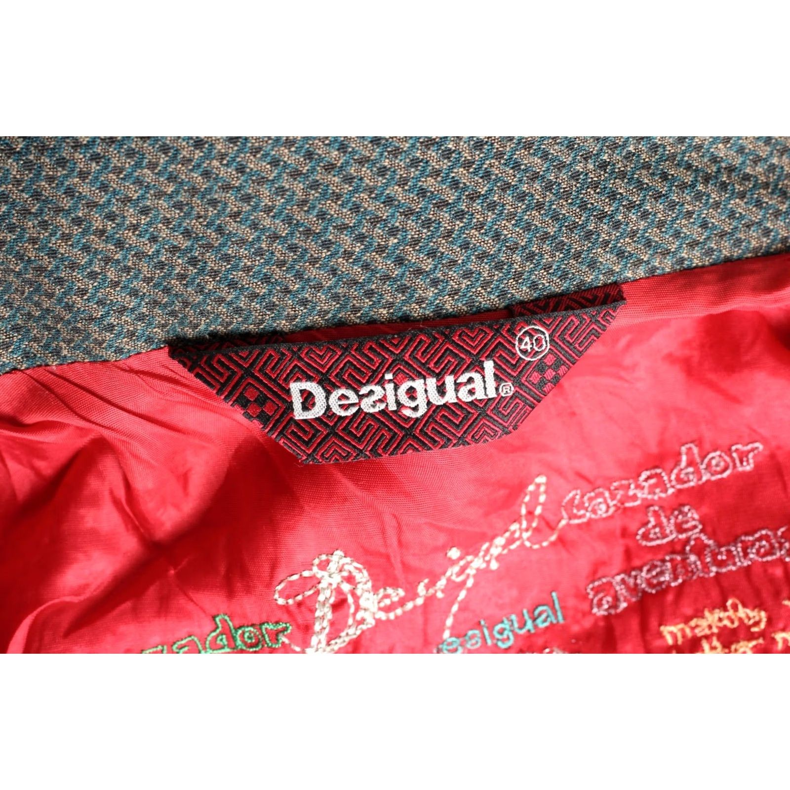 Desigual DESIGUAL Geisha Coat Jacket Women Size 40 Wool Blend MJ5255 Multicoloured Coat Womens Regular 40 Autumn Spring Summer Winter Long Sleeve Vintage No Size S / US 4 / IT 40 - 7 Thumbnail