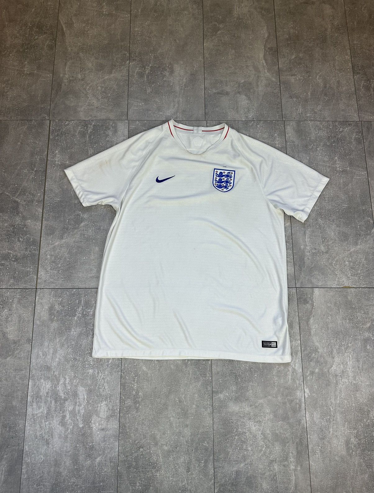 Nike Men’s Nike soccer jersey England white tee Size US XXL / EU 58 / 5 - 2 Thumbnail