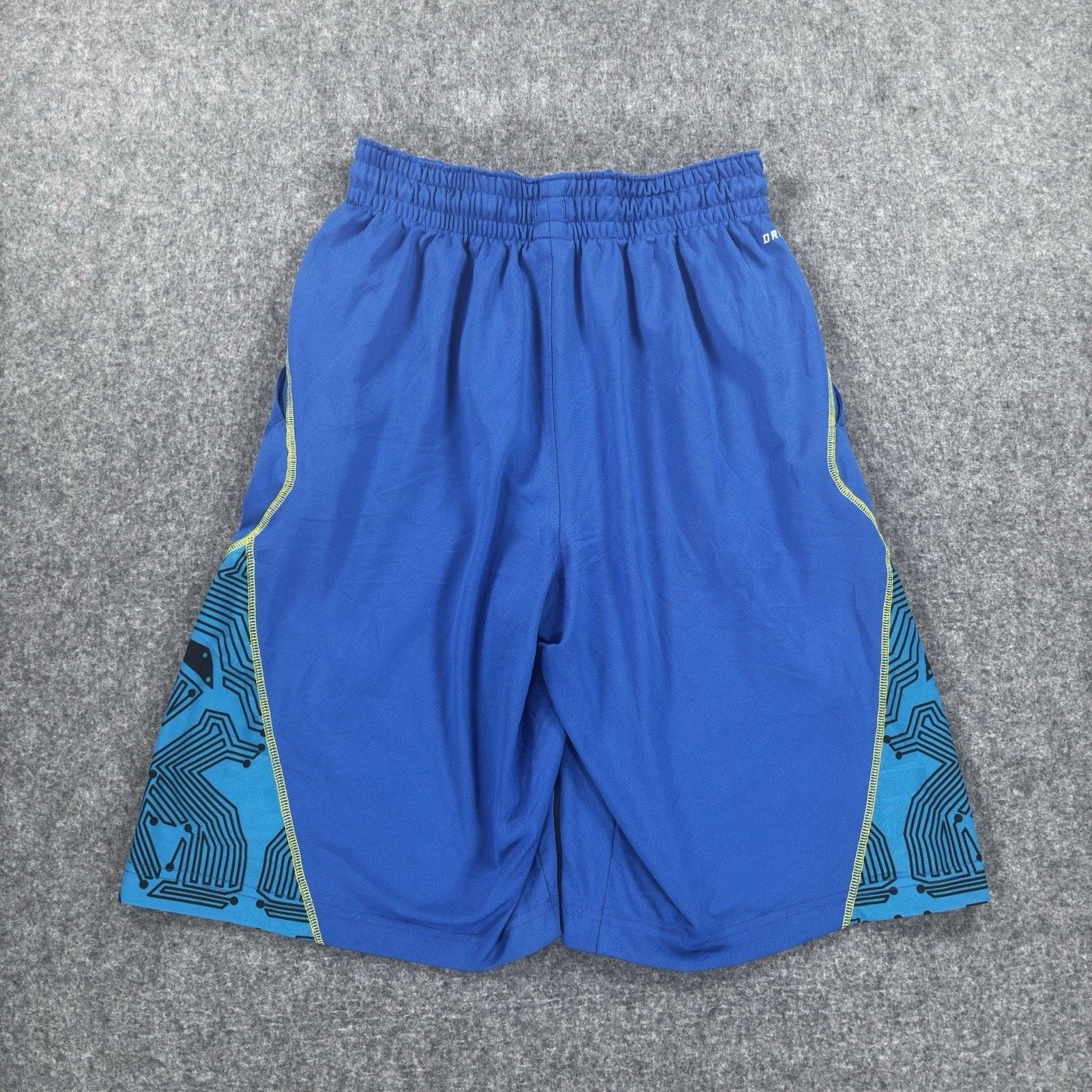 Nike Nike LeBron James Basketball Dri-Fit Shorts Men’s Small Blue Size US 26 / EU 42 - 2 Thumbnail