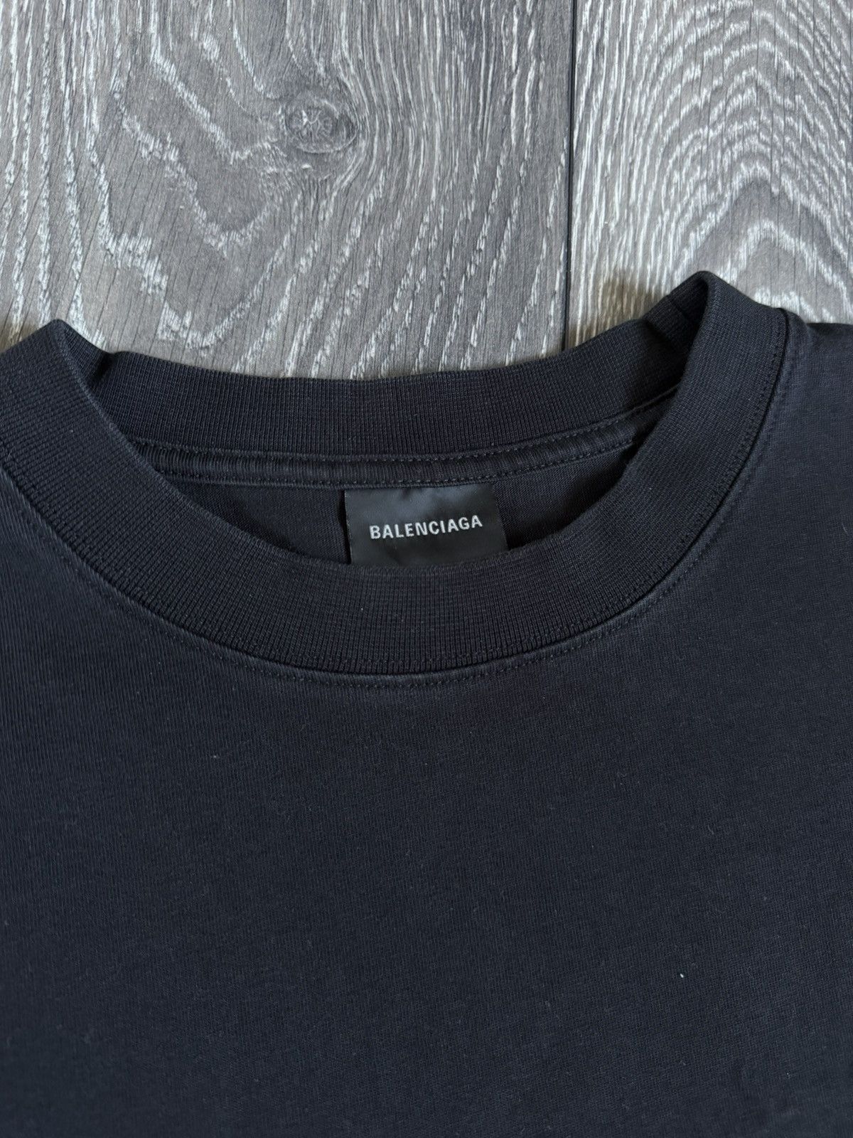 Balenciaga balenciaga rhinestone crystal logo oversized tshirt Size US M / EU 48-50 / 2 - 4 Thumbnail