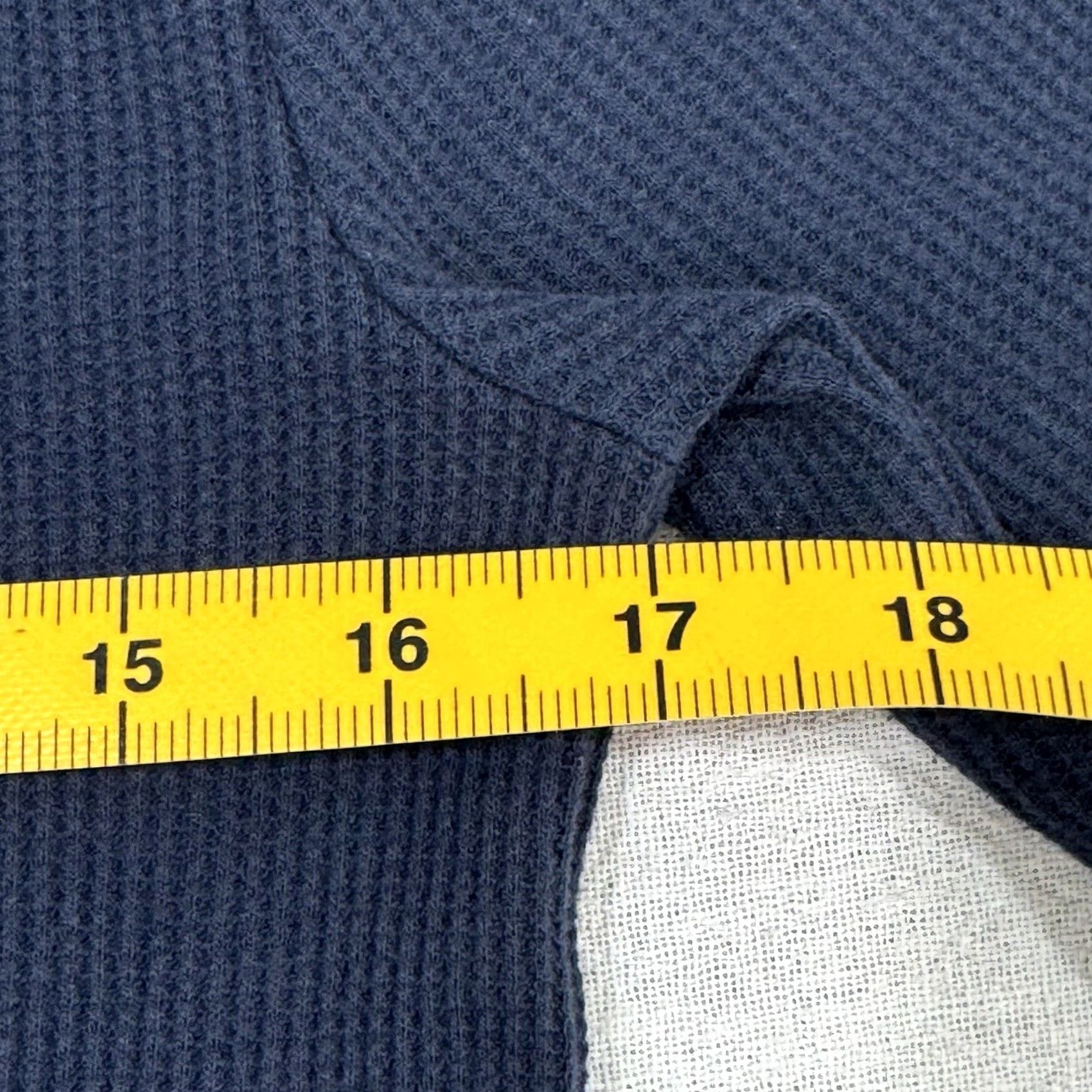 Vineyard Vines Vineyard Vines Women's Hoodie XS Navy Blue Thermal Waffle Knit Pullover Logo Fall Winter Size XS / US 0-2 / IT 36-38 - 6 Thumbnail