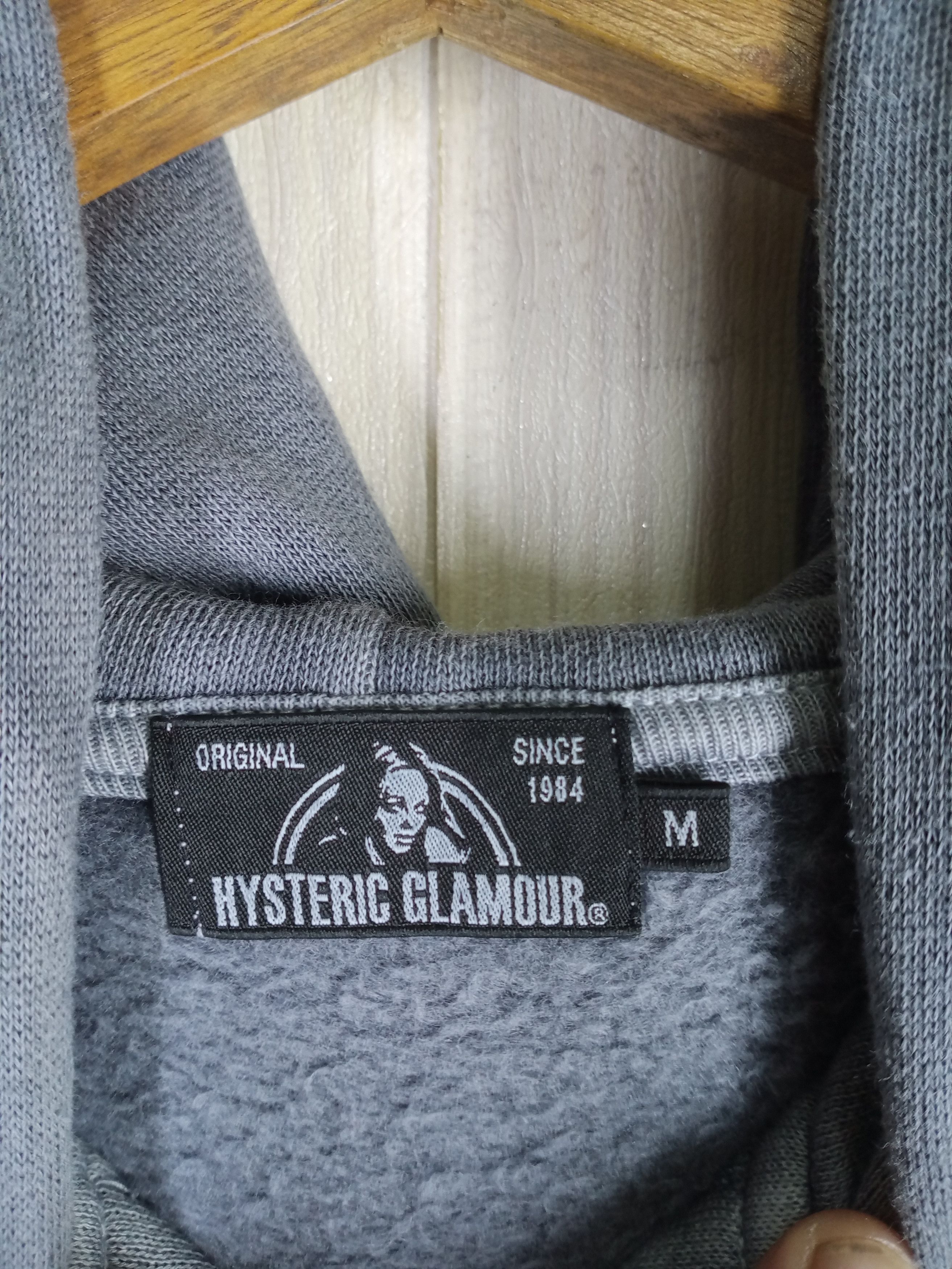 Hysteric Glamour Rare Vintage Hysteric Glamour Girls Jump Midnight Hoodie Size US M / EU 48-50 / 2 - 9 Thumbnail