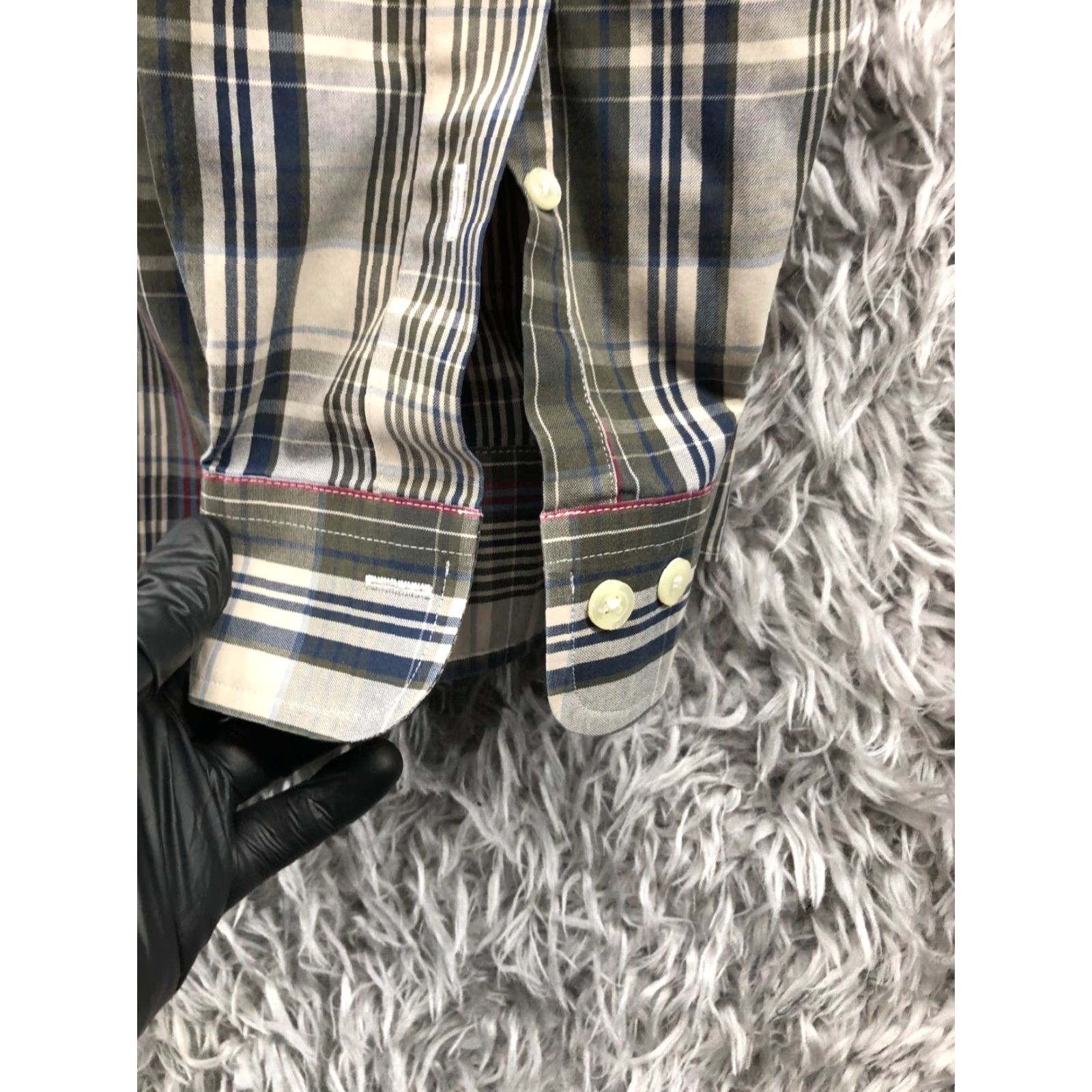 Brooks Brothers Brooks Brothers 346 Shirt Button-Down XL Mens Long Sleeve Plaid Modern Classic Shirt Size US XL / EU 56 / 4 - 3 Thumbnail