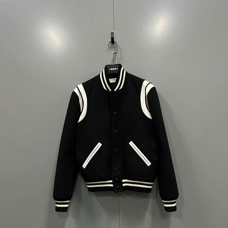 Saint Laurent Paris Saint Laurent ParisBlack and white Teddy jacket 2504-Nexta Size US S / EU 44-46 / 1 - 1 Thumbnail