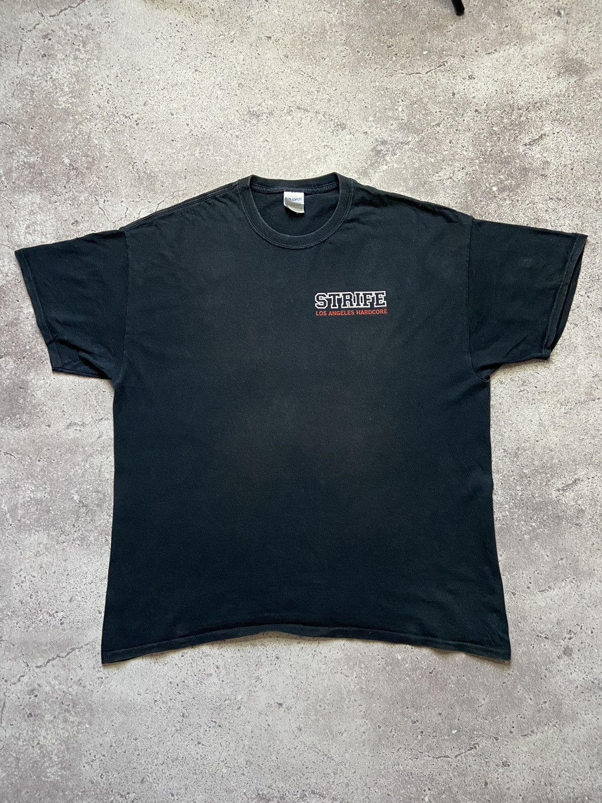 Vintage Vintage 00s Strife hardcore band “Sick Of It All” t shirt Size US XL / EU 56 / 4 - 2 Thumbnail