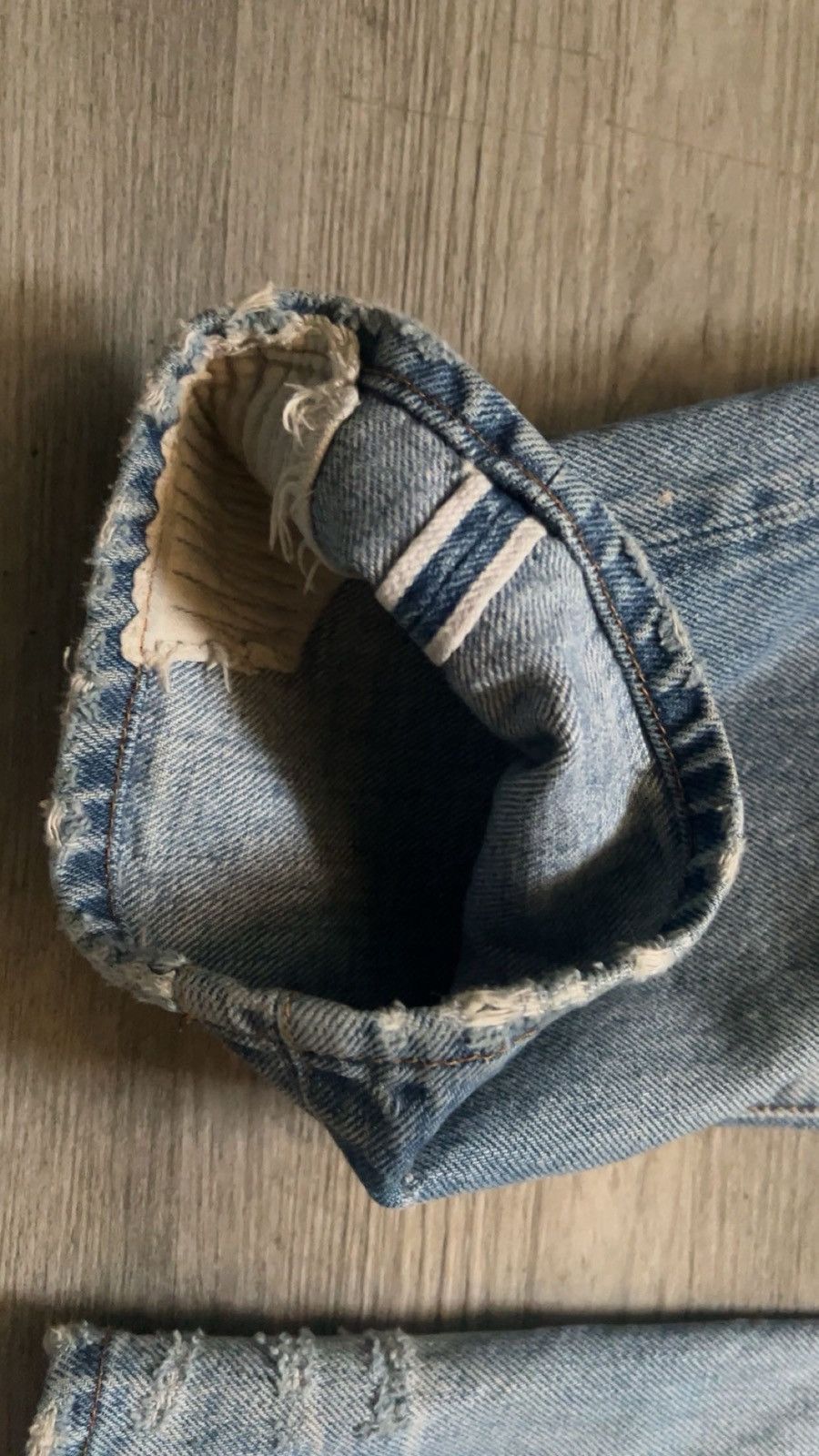 Other Light Blue Selvedge Denim Size US 30 / EU 46 - 4 Thumbnail