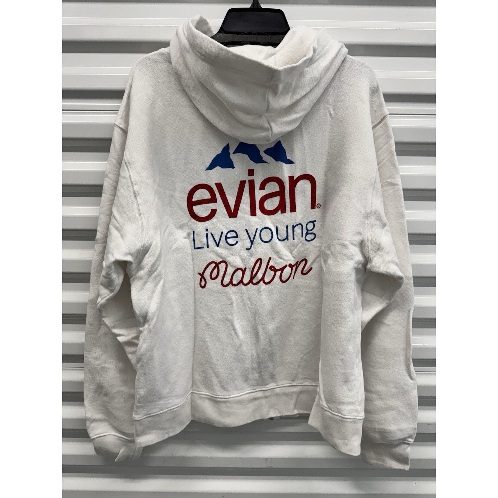 Malbon Malbon Golf x Evian French Terry Zip Up White Small Size US S / EU 44-46 / 1 - 2 Thumbnail