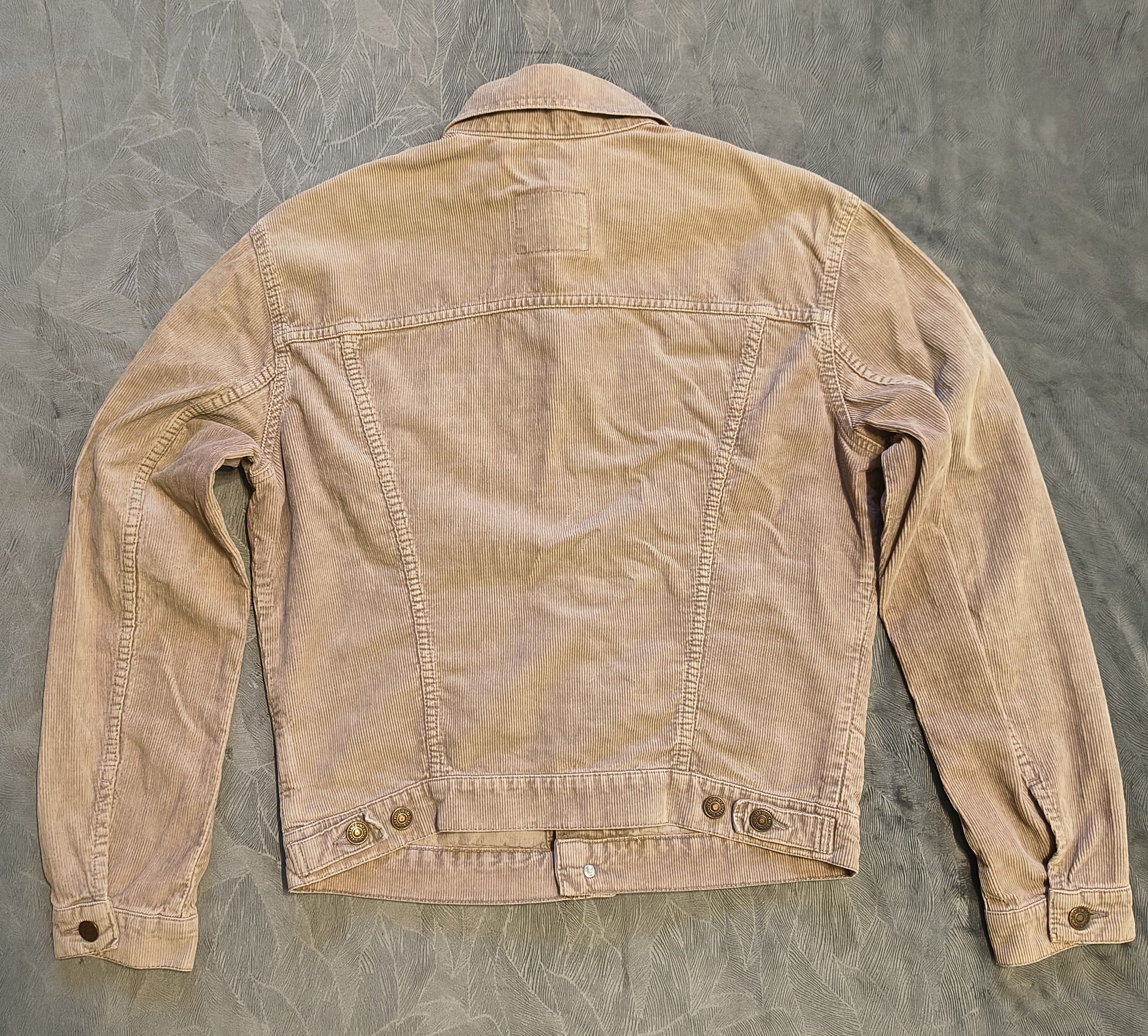 Levi's Levi's Women's Corduroy Trucker Jacket -Made in Italy (1995) Size L / US 10 / IT 46 - 6 Thumbnail