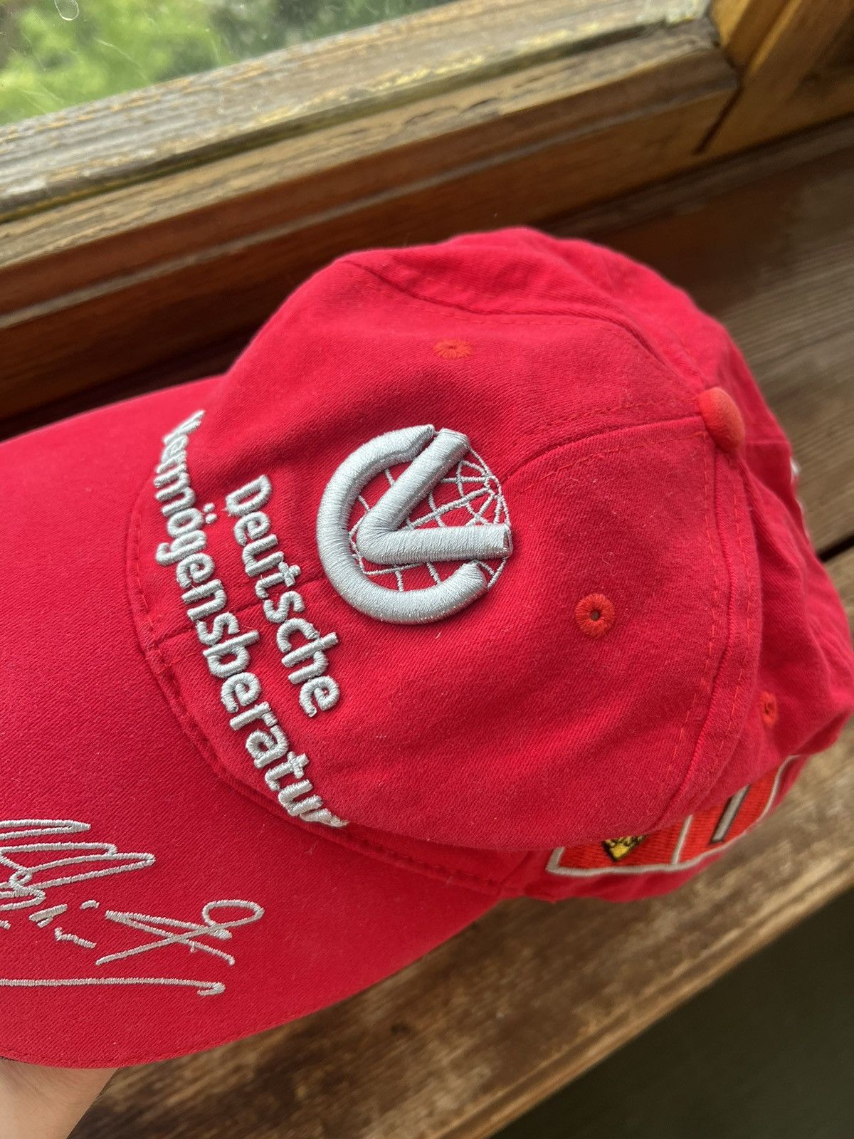 Vintage Vintage F-1 Ferrari Schumacher Racing Trapper Hat Y2K Size ONE SIZE - 5 Thumbnail