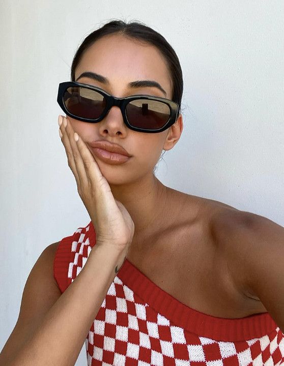 Other Vehla Felix Brown Plastic Sunglasses Size ONE SIZE - 1 Thumbnail